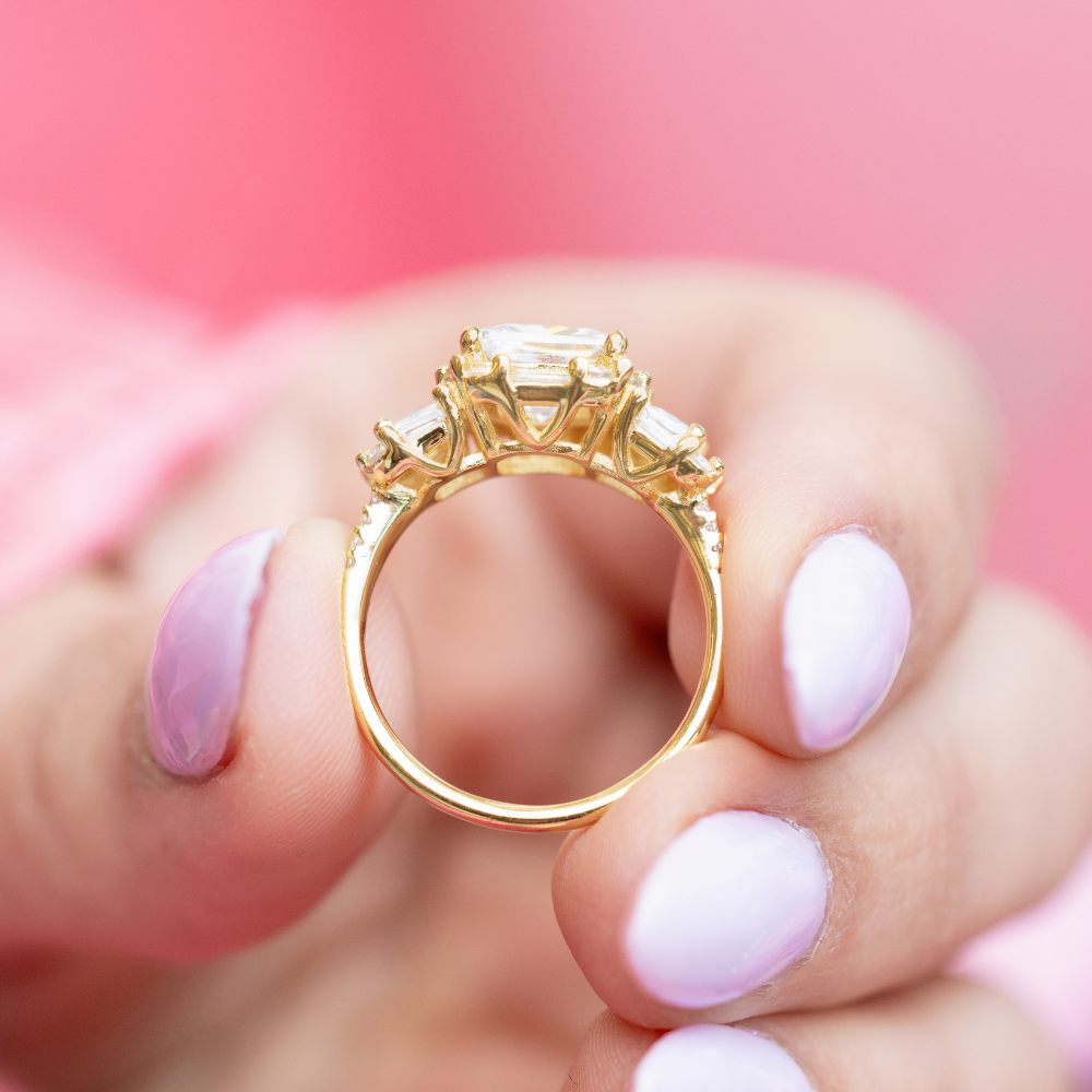 Brooklyn Engagement Ring in Gold - Everyday Sparkle That's Sure to Dazzle