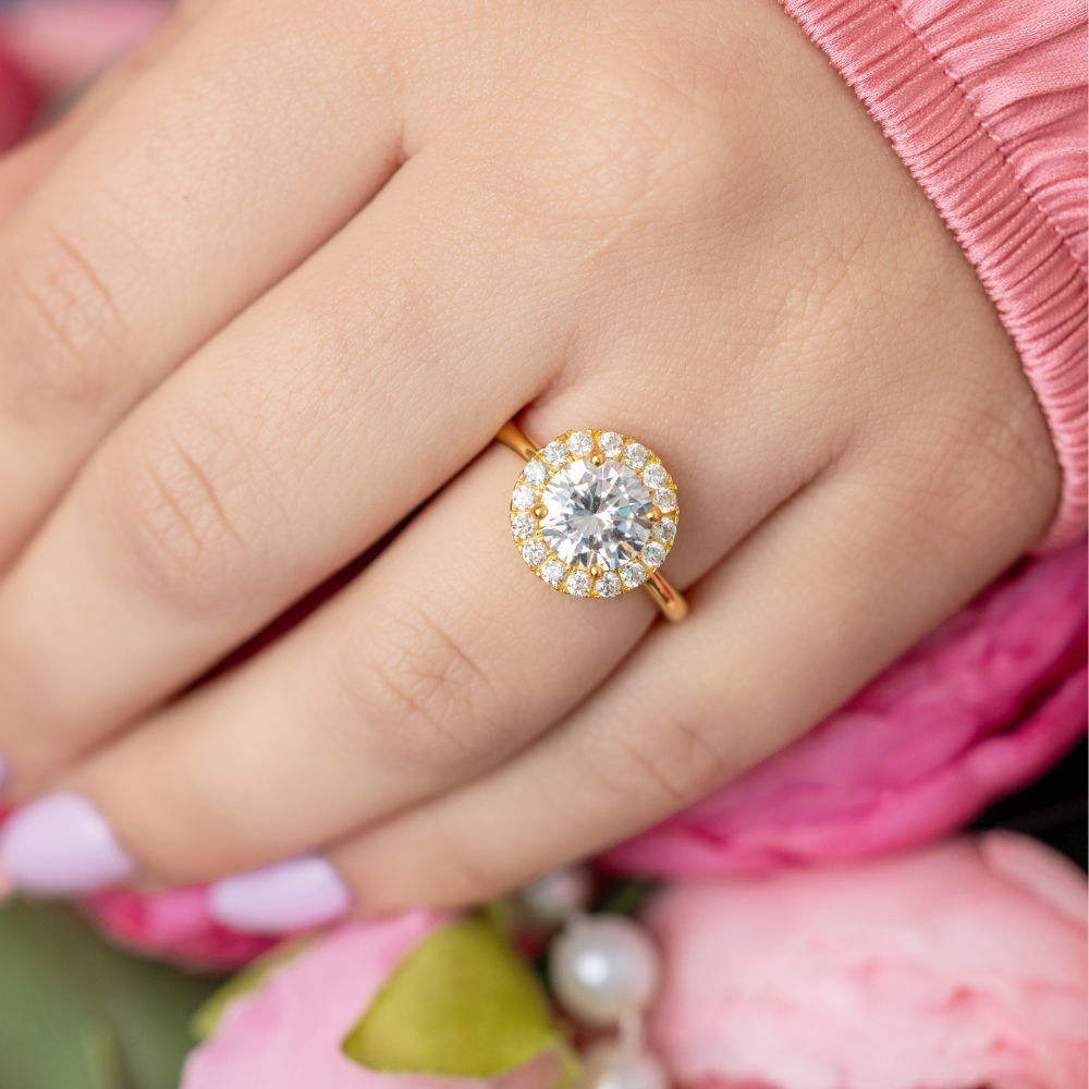 Phoebe Engagement Ring in Gold - The Perfect Engagement Ring