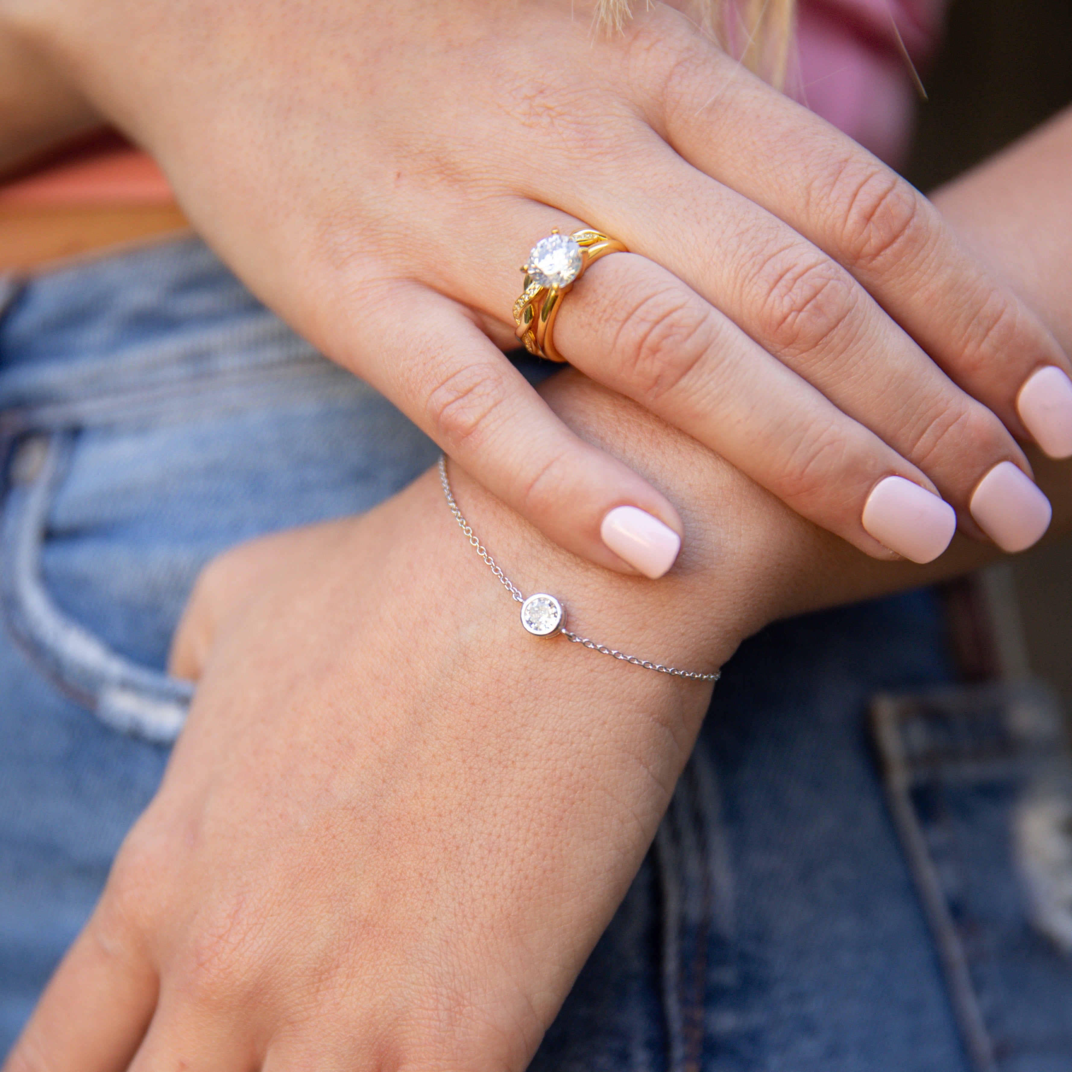 Bezel Solitaire Bracelet - A Classic Must-Have in Your Collection