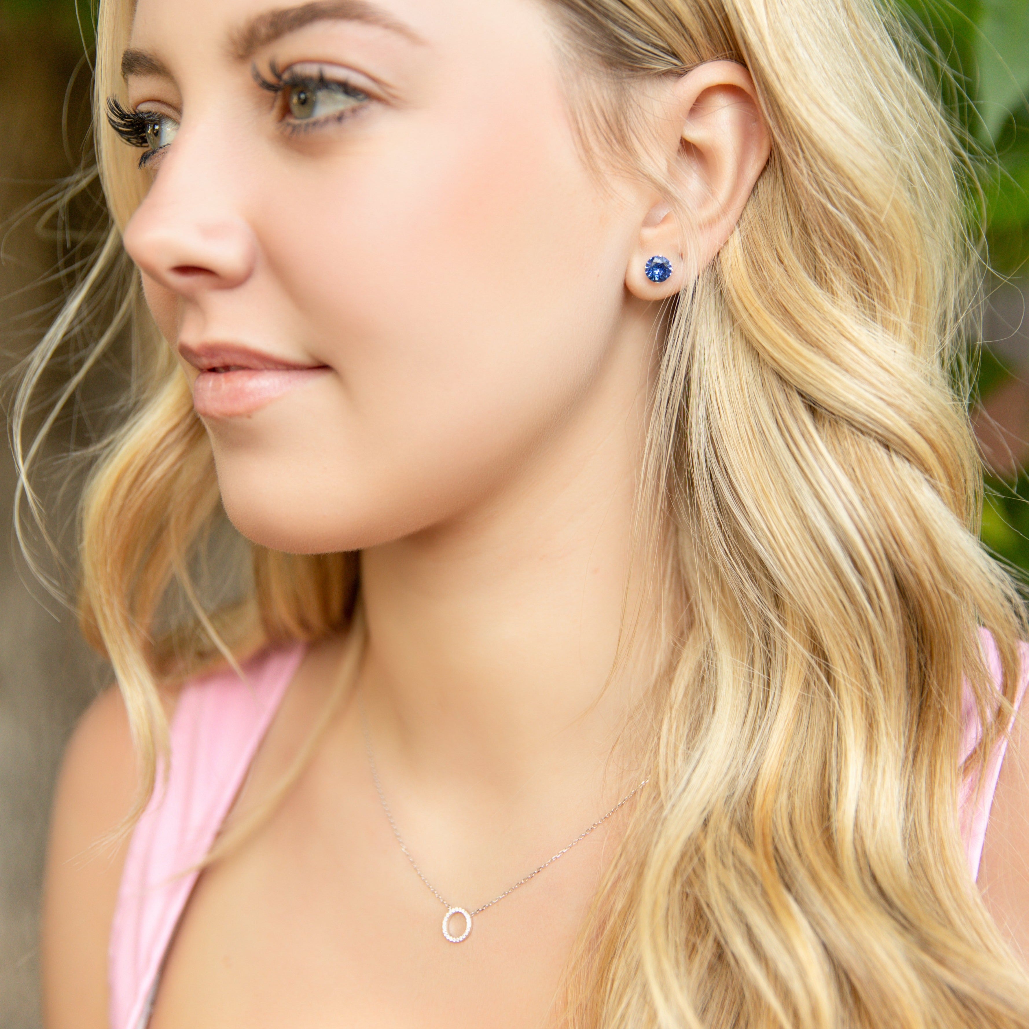 Eternity Necklace in Silver - A Stunning Staple for Any Wardrobe