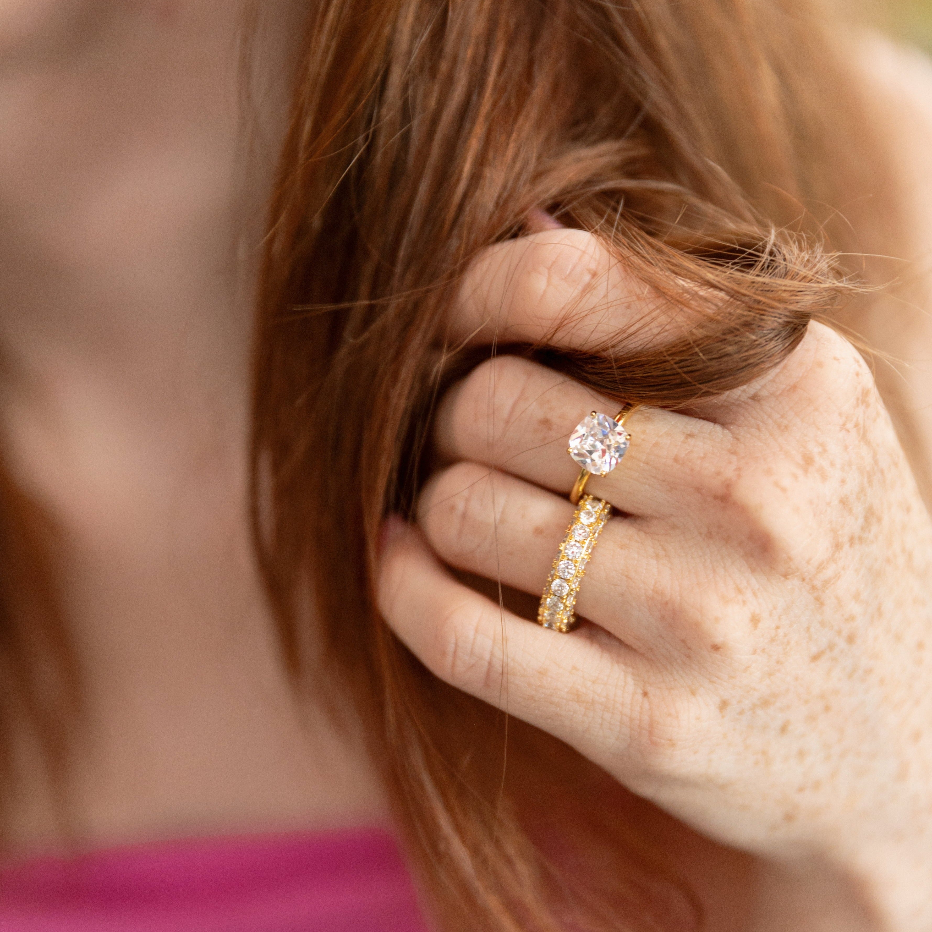Bianca Ring in Gold - Classic Elegance