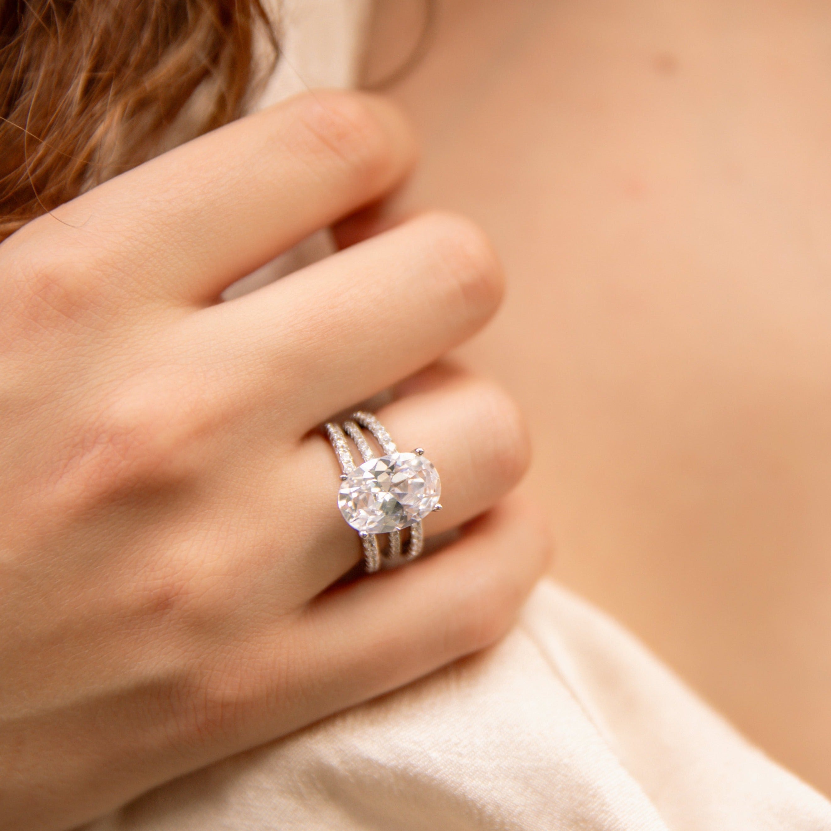 Dolly Engagement Ring in Silver - A Starlette Best Selling Ring!
