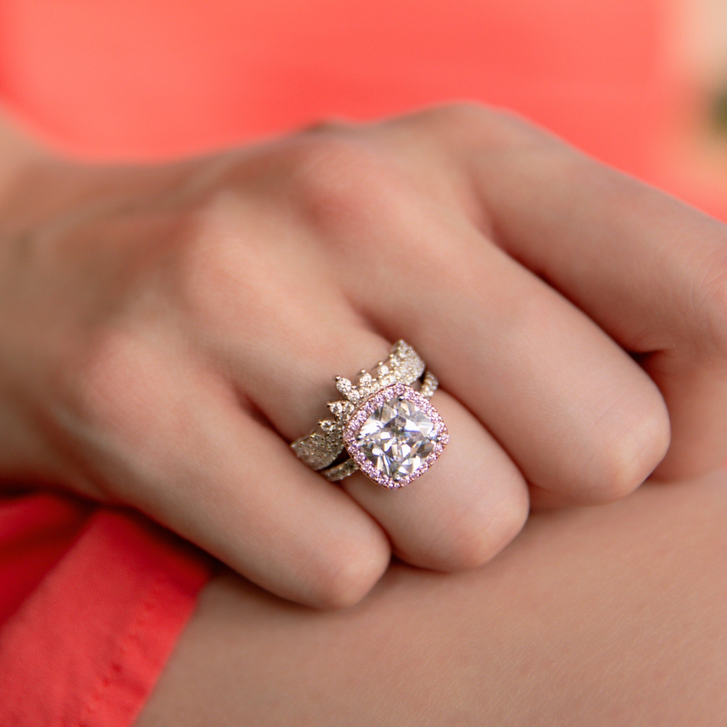 Tori Statement Ring in Silver - Crown for Your Stack!
