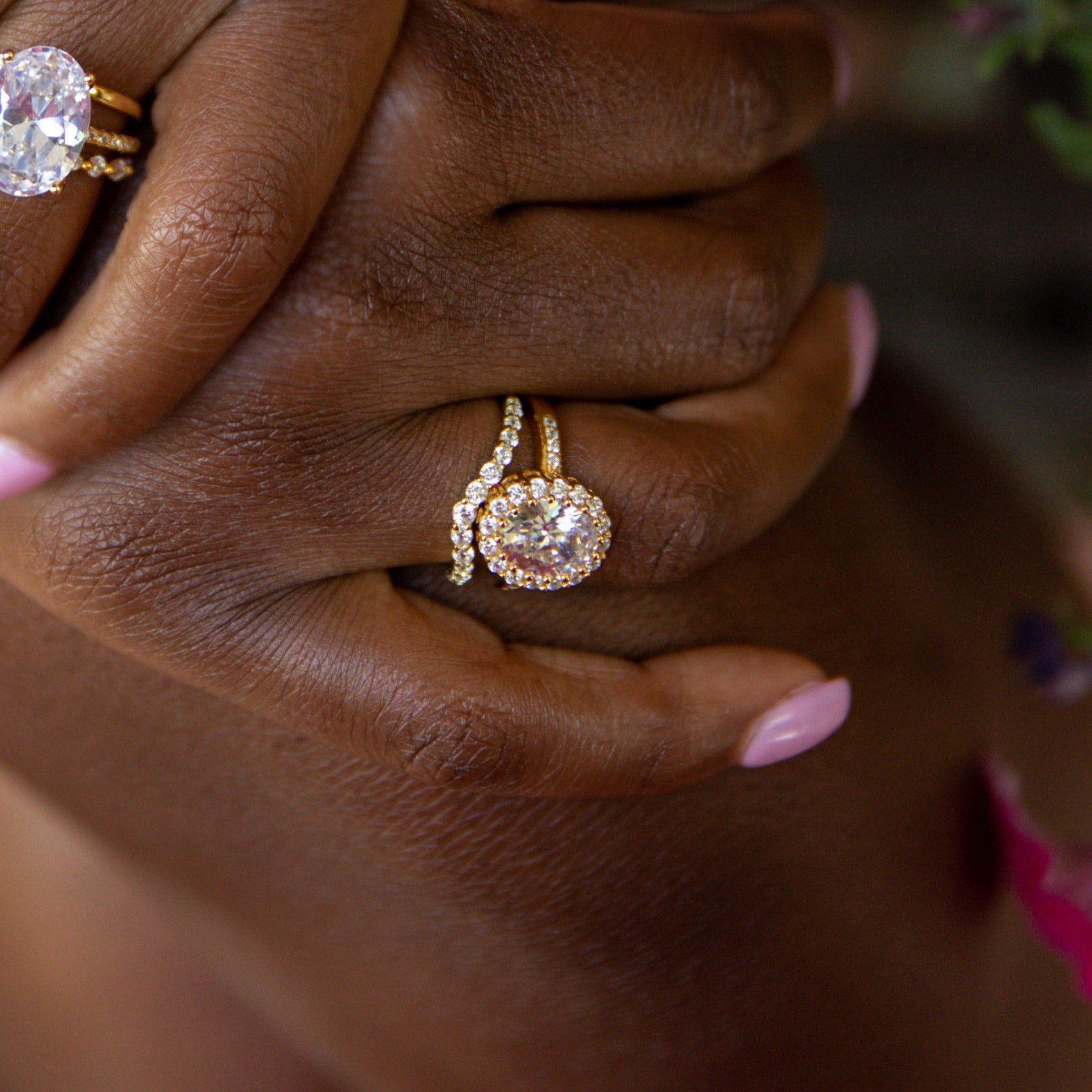 Lucy Engagement Ring in Gold - Say Yes to This Ring!