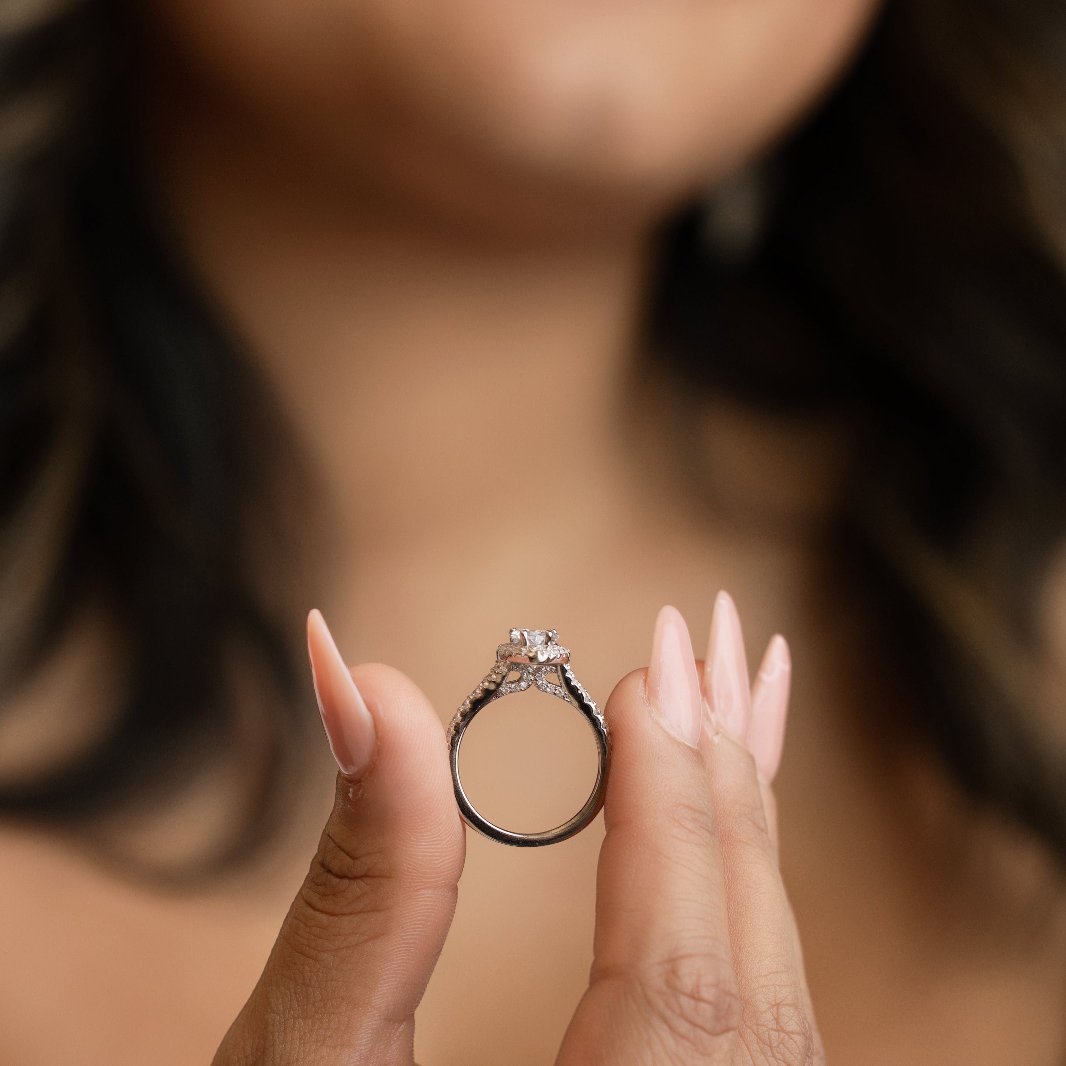 Lexi Ring - Dazzling and Intricate Teardrop-Shaped Design