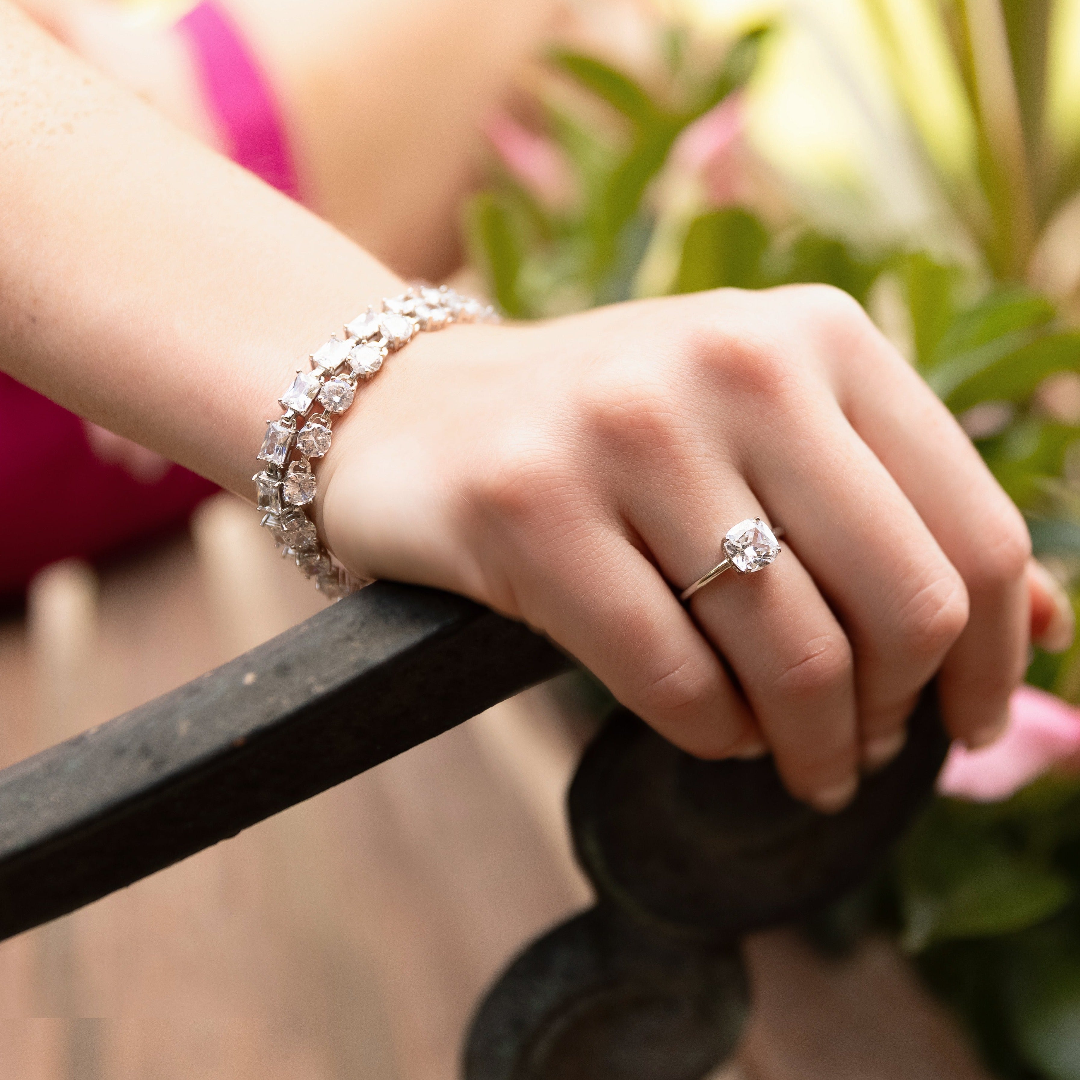 Bianca Ring in Silver - Classic Elegance