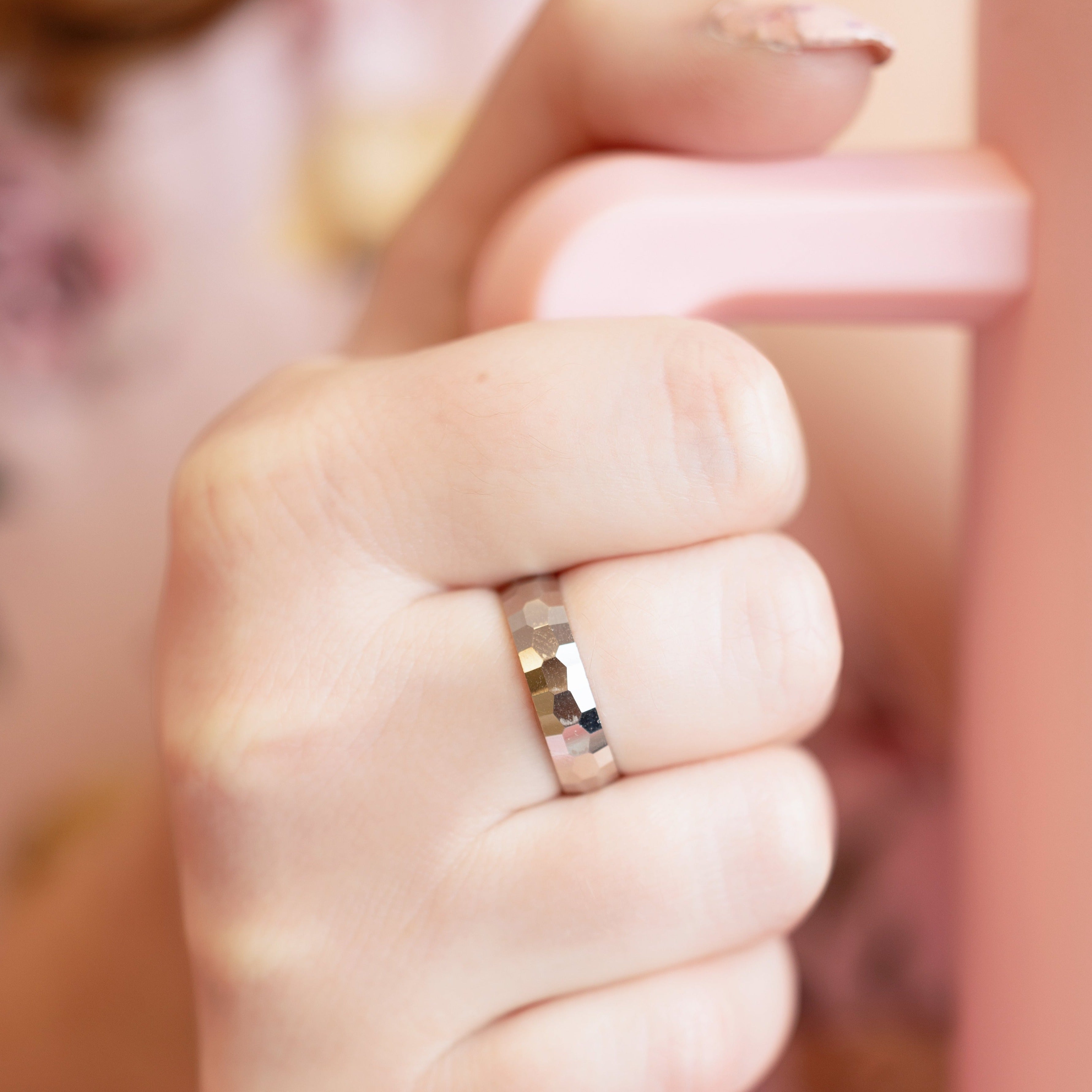 Lila Sterling Silver Band - Elegantly Simple Design, Great for Stacking