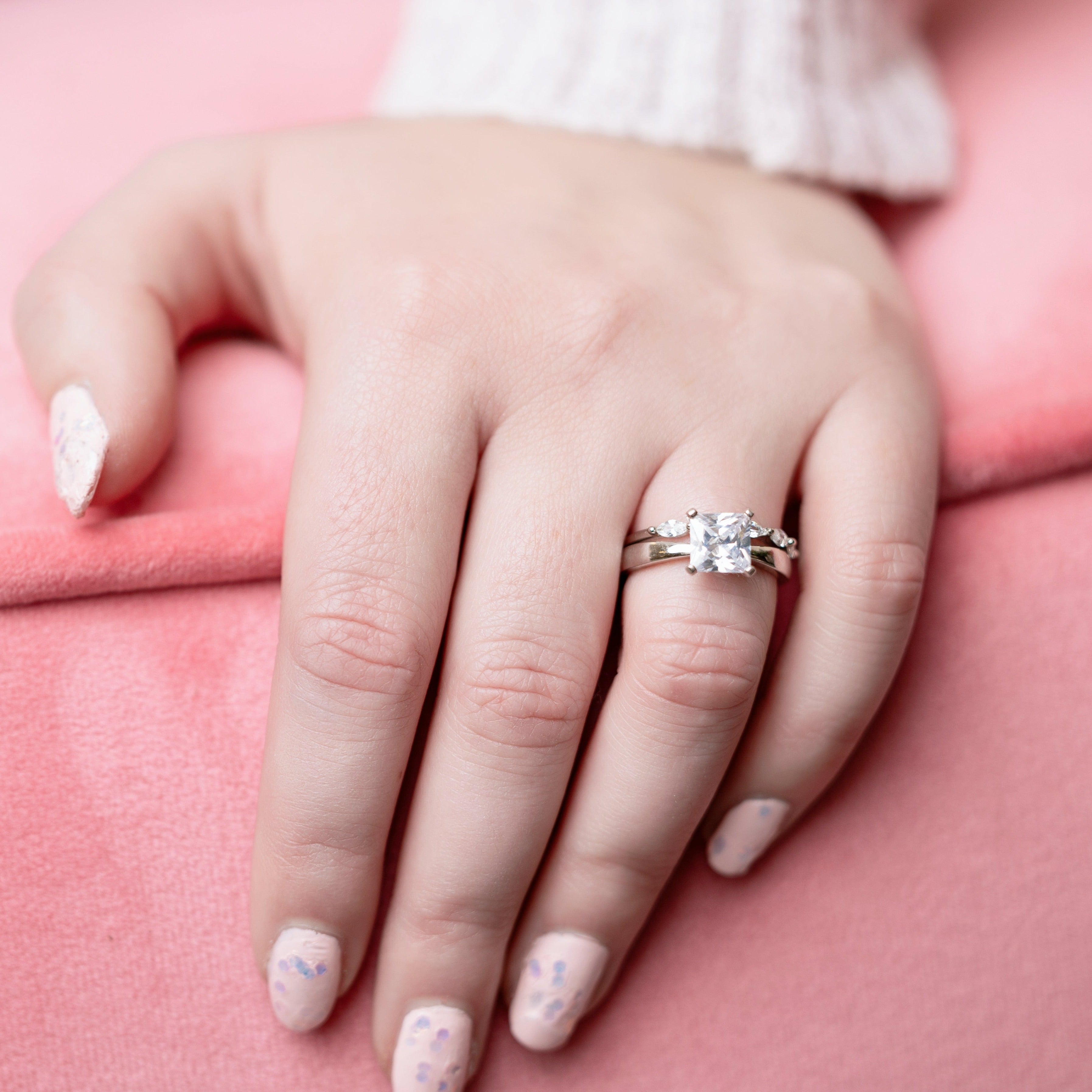 Scarlett Stackable Ring in Silver - The Definition of Class