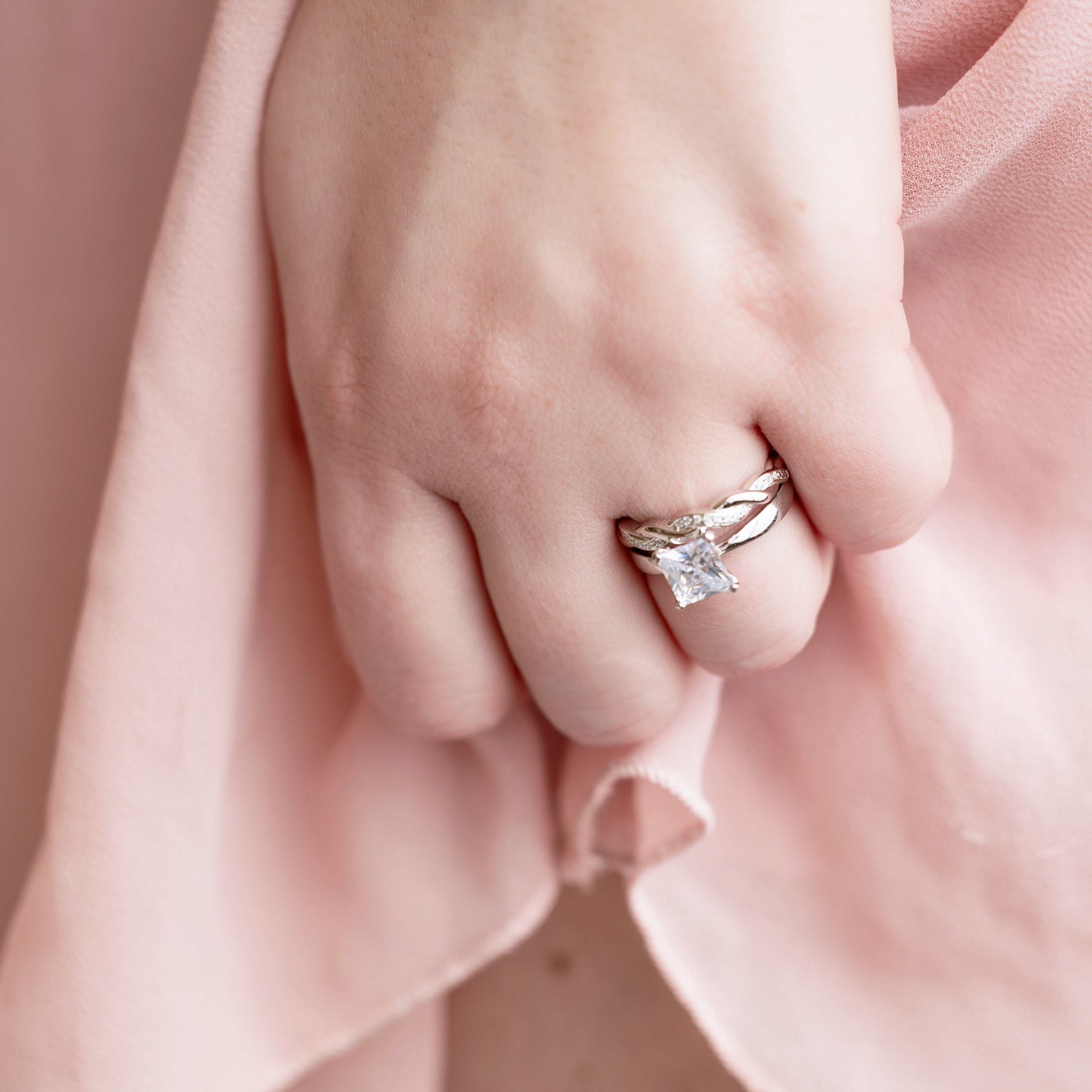 Maria Stackable Ring in Silver - Get It Twisted!