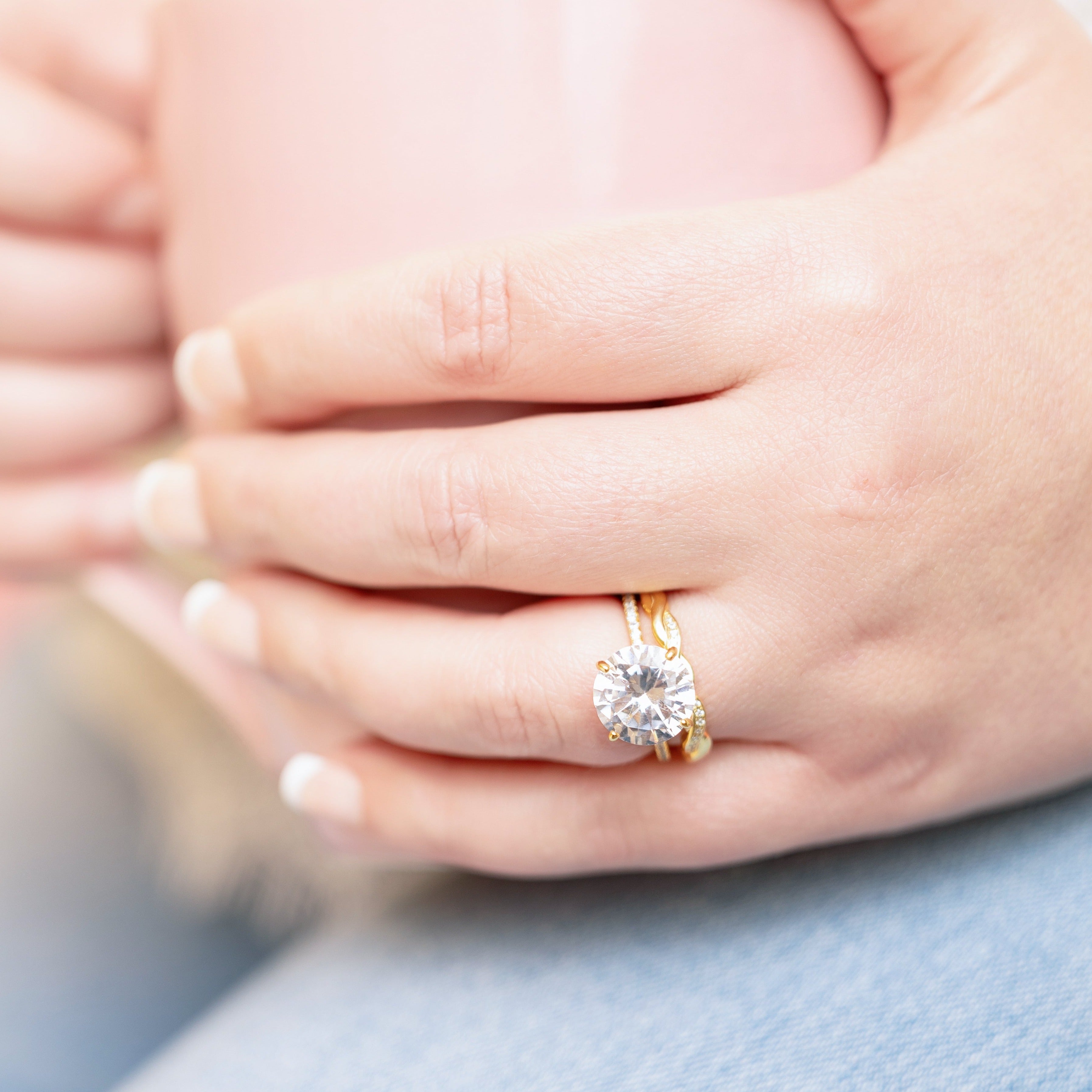 Maria Stackable Ring in Gold - Get It Twisted!