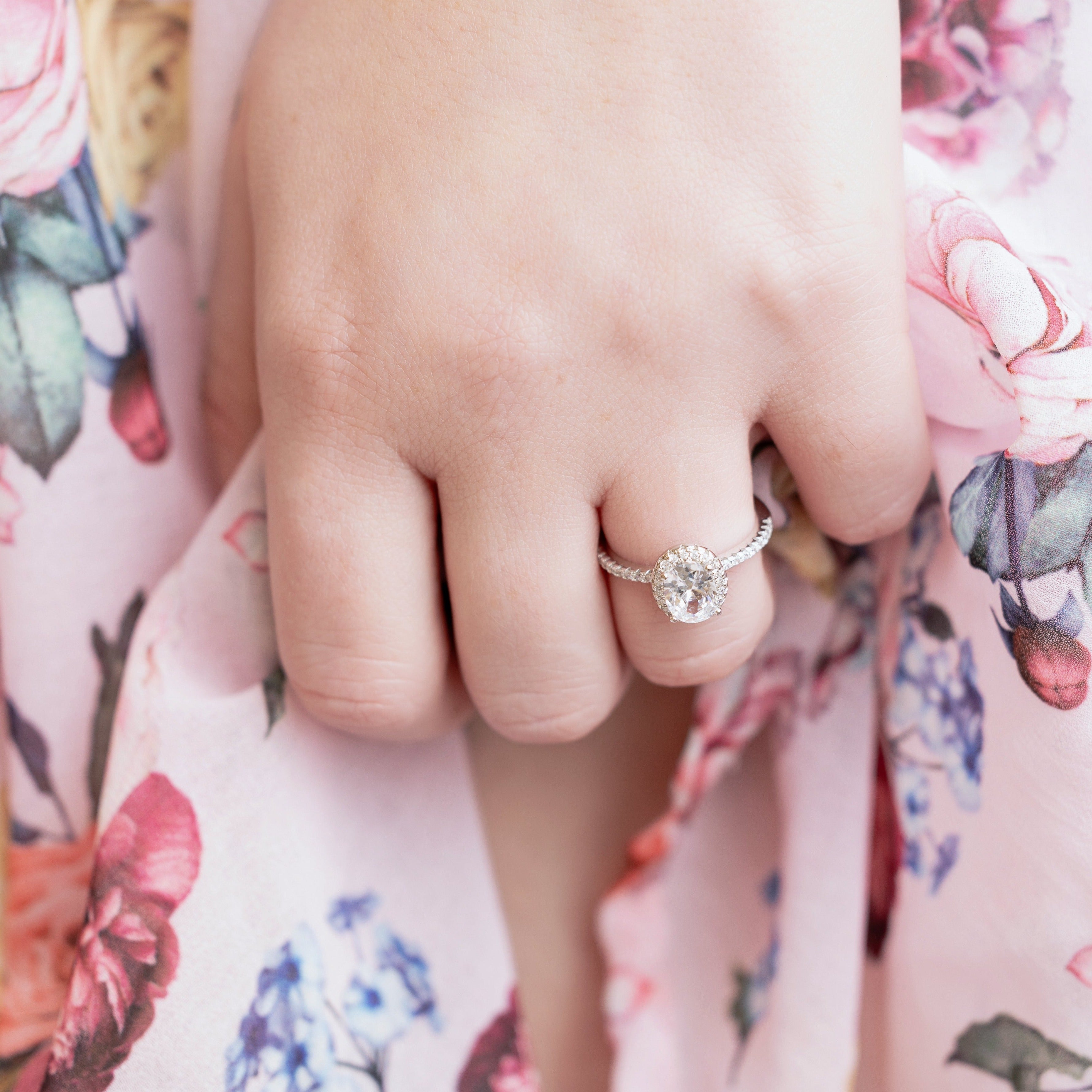 Kelsie Ring in Silver - Classic and Understated Beauty