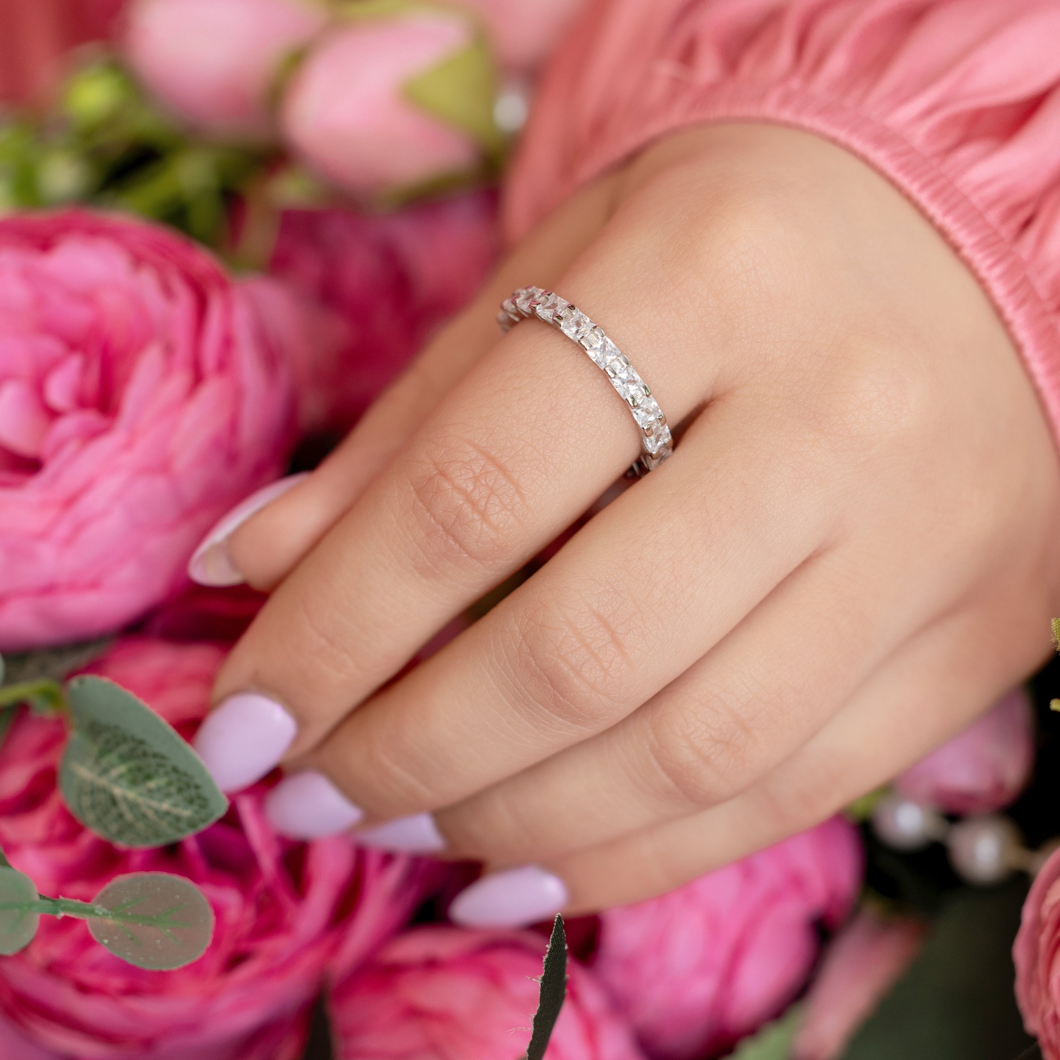 Amelia Ring in Silver - Stunning and Stackable