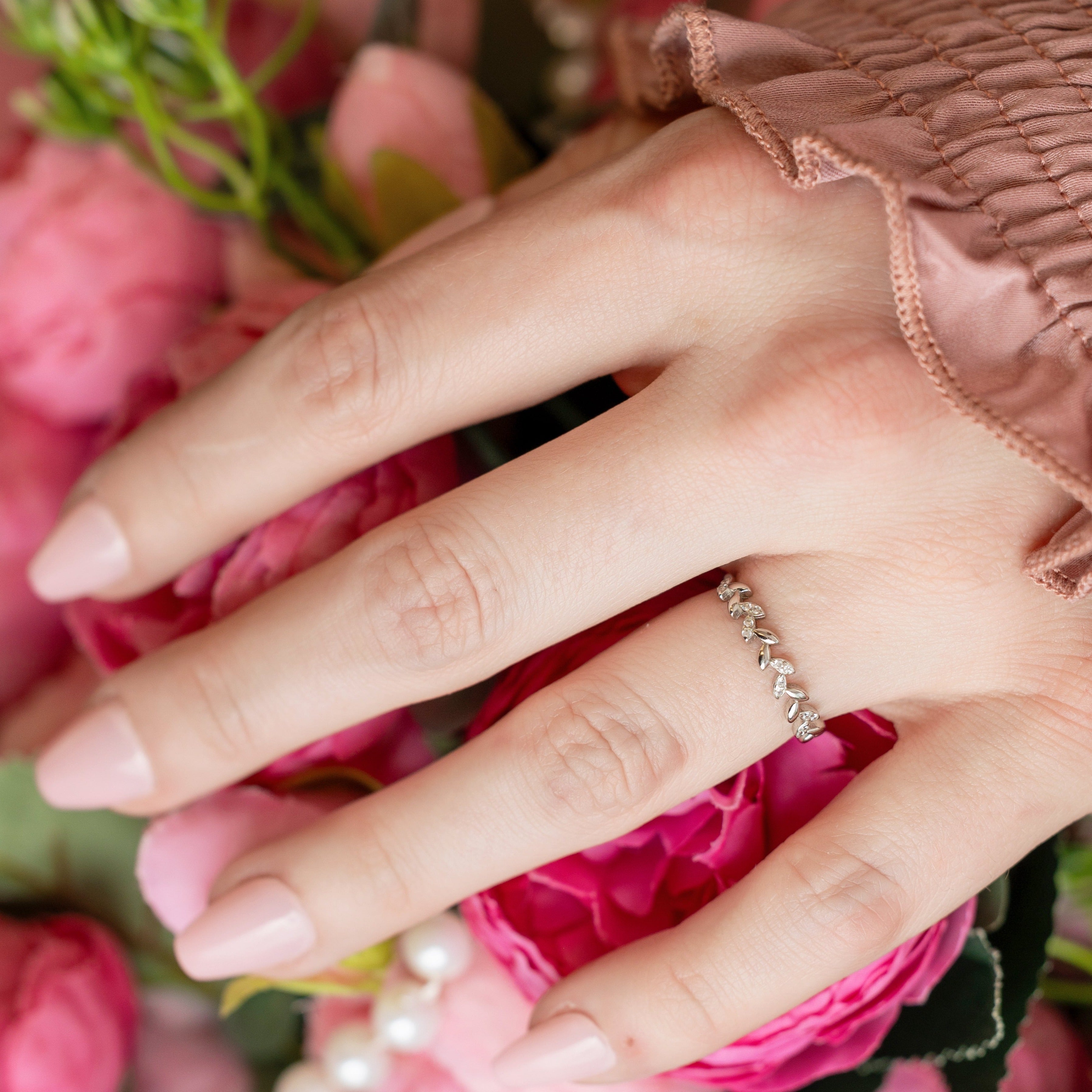 Ivy Ring in Silver - A Stunning, Perfectly Stackable Ring