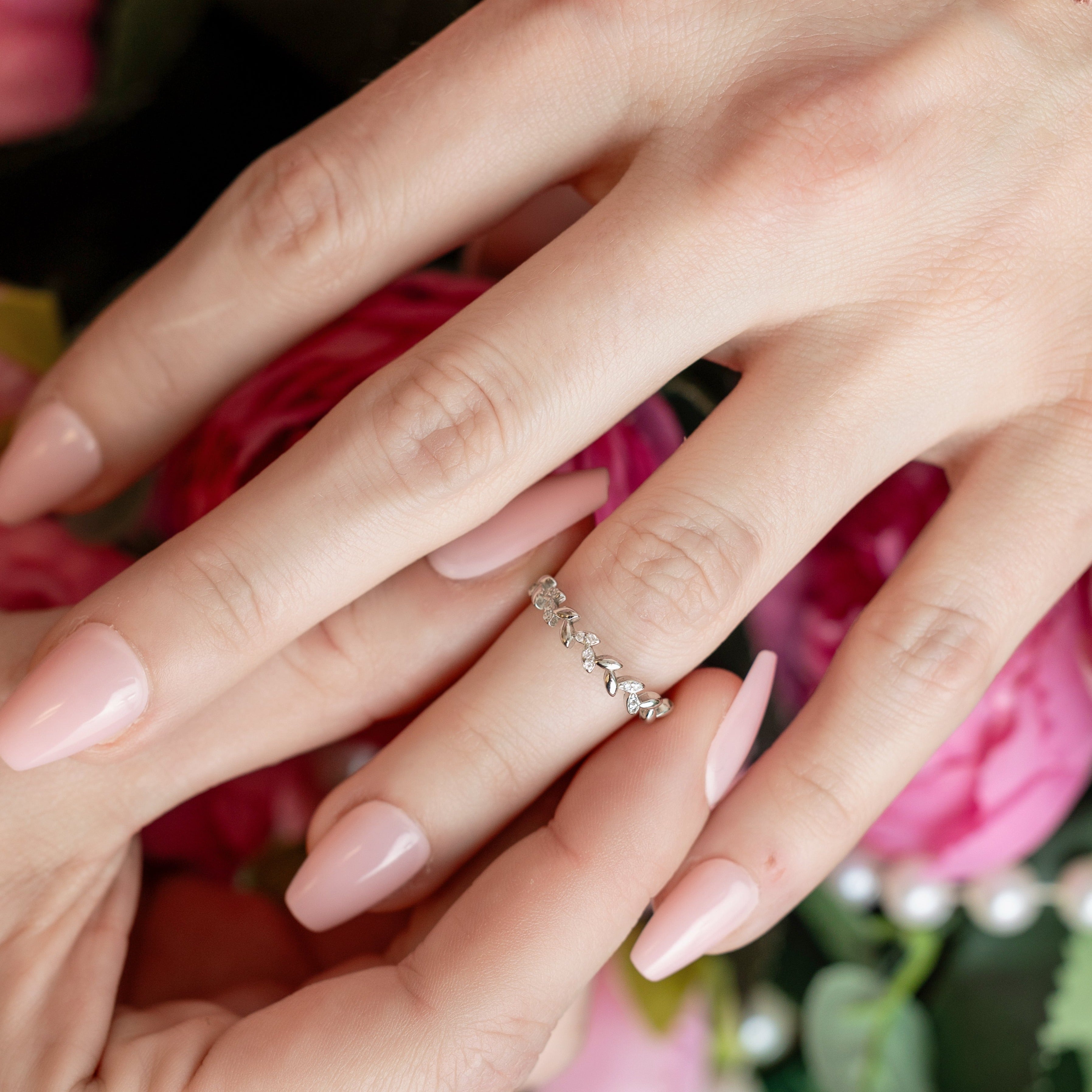 Ivy Ring in Silver - A Stunning, Perfectly Stackable Ring