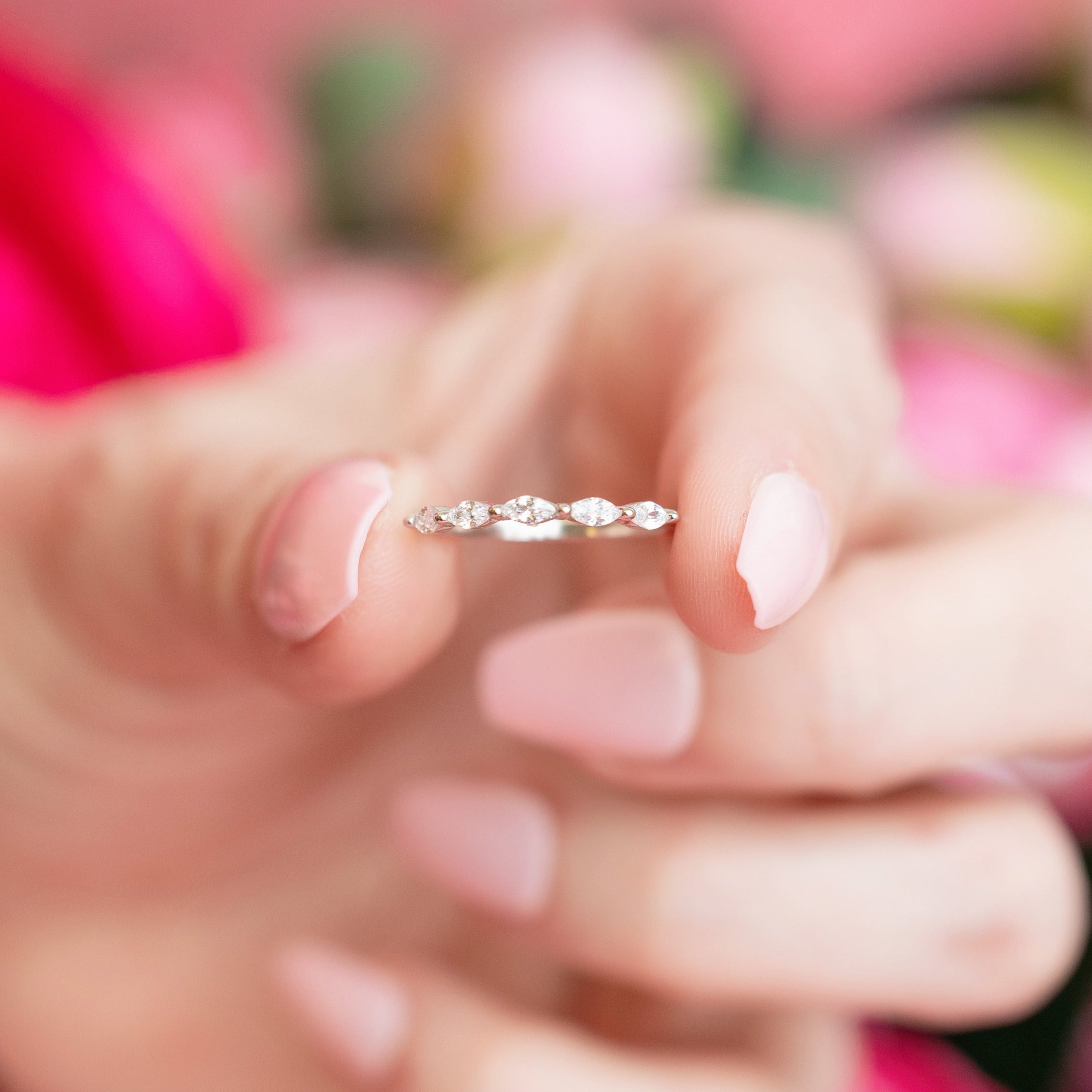 Scarlett Stackable Ring in Silver - The Definition of Class