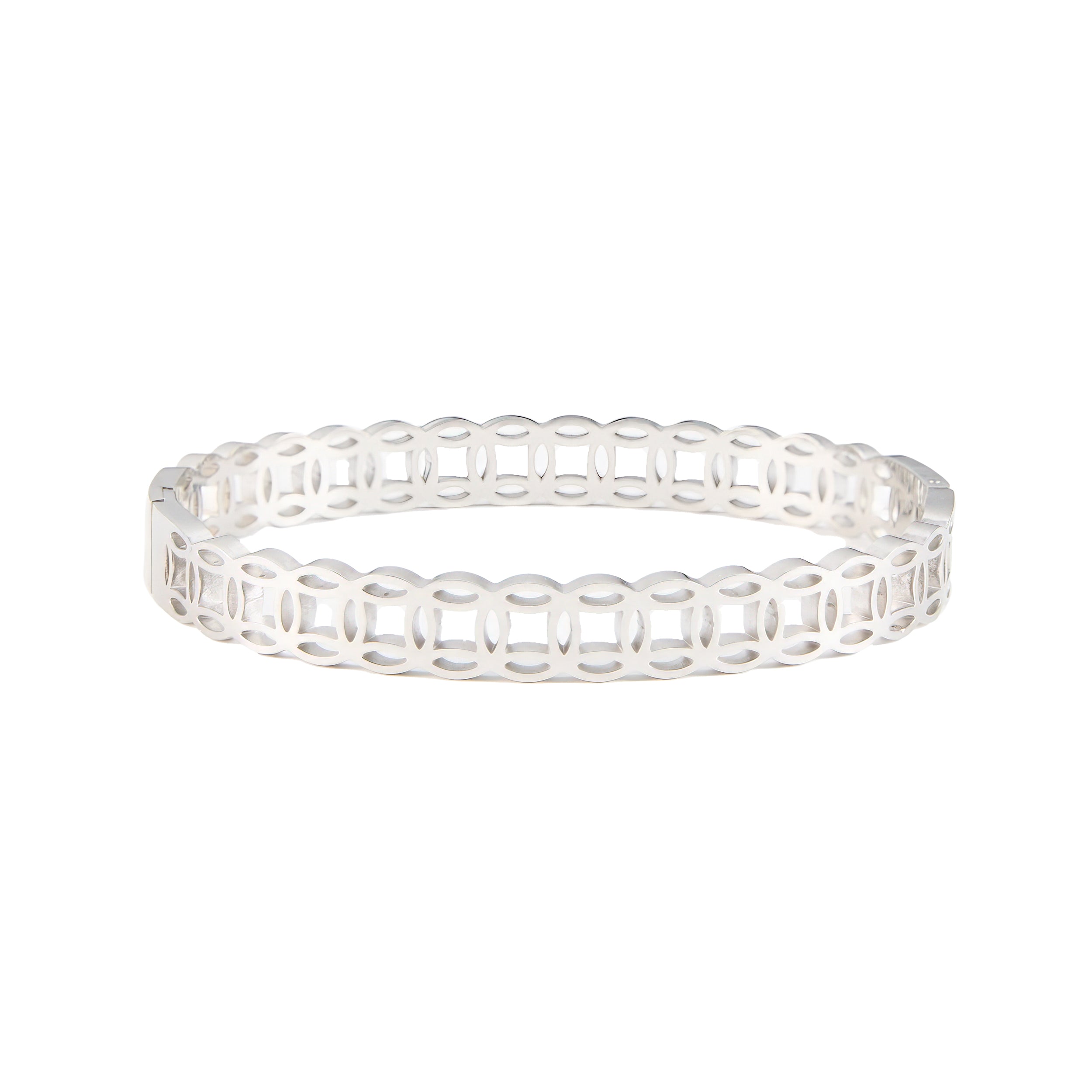 Starlette's Geo Bracelet in Silver - The Perfect Stackable Bracelet