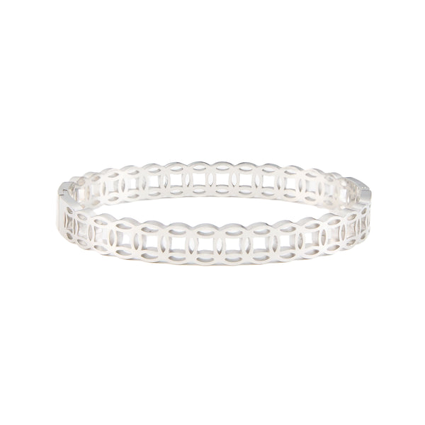 Starlette's Geo Bracelet in Silver - The Perfect Stackable Bracelet