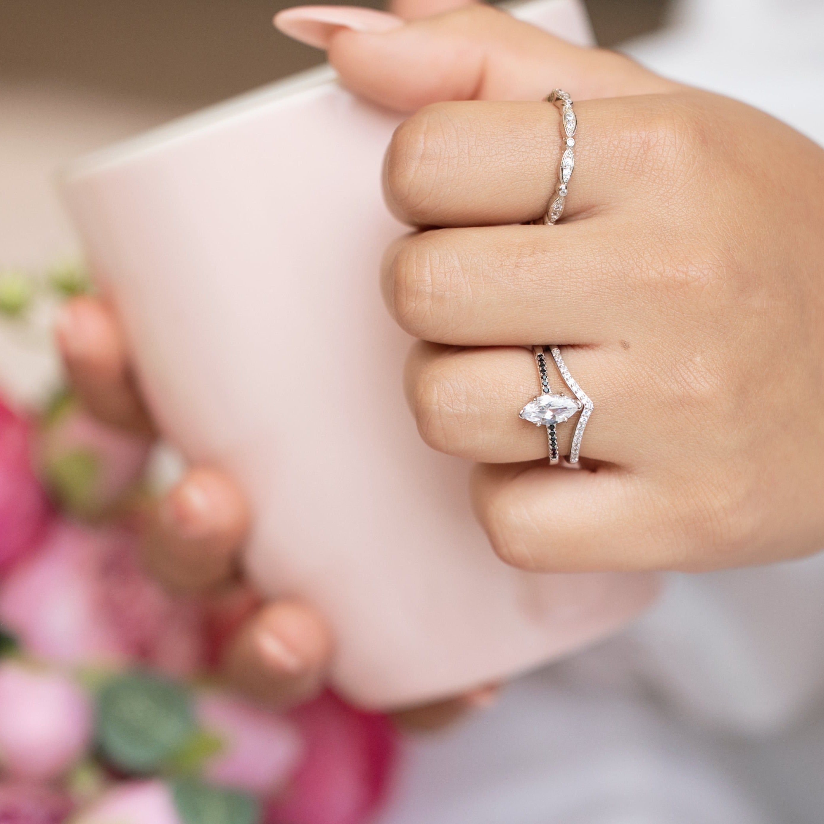 Sabrina Statement Ring - Slim, Subtle, and Stunning