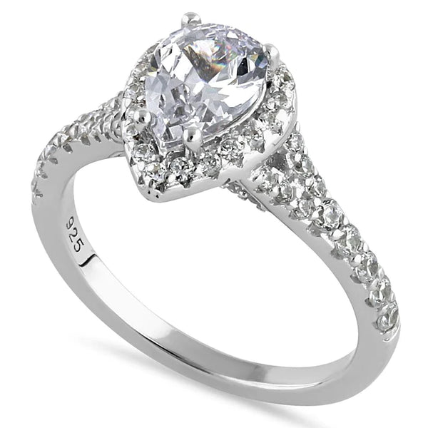 Lexi Ring - Dazzling and Intricate Teardrop-Shaped Design