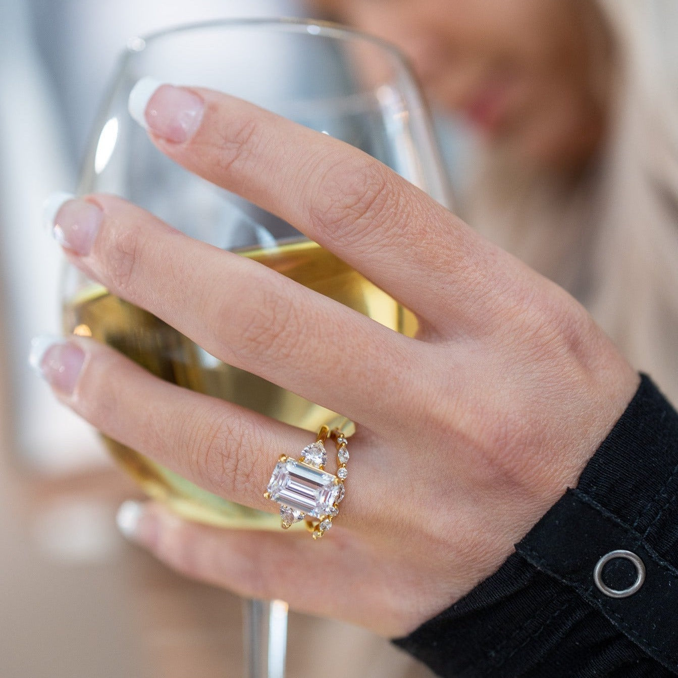 Rosalind Stackable Ring in Gold - Effortlessly Stackable!