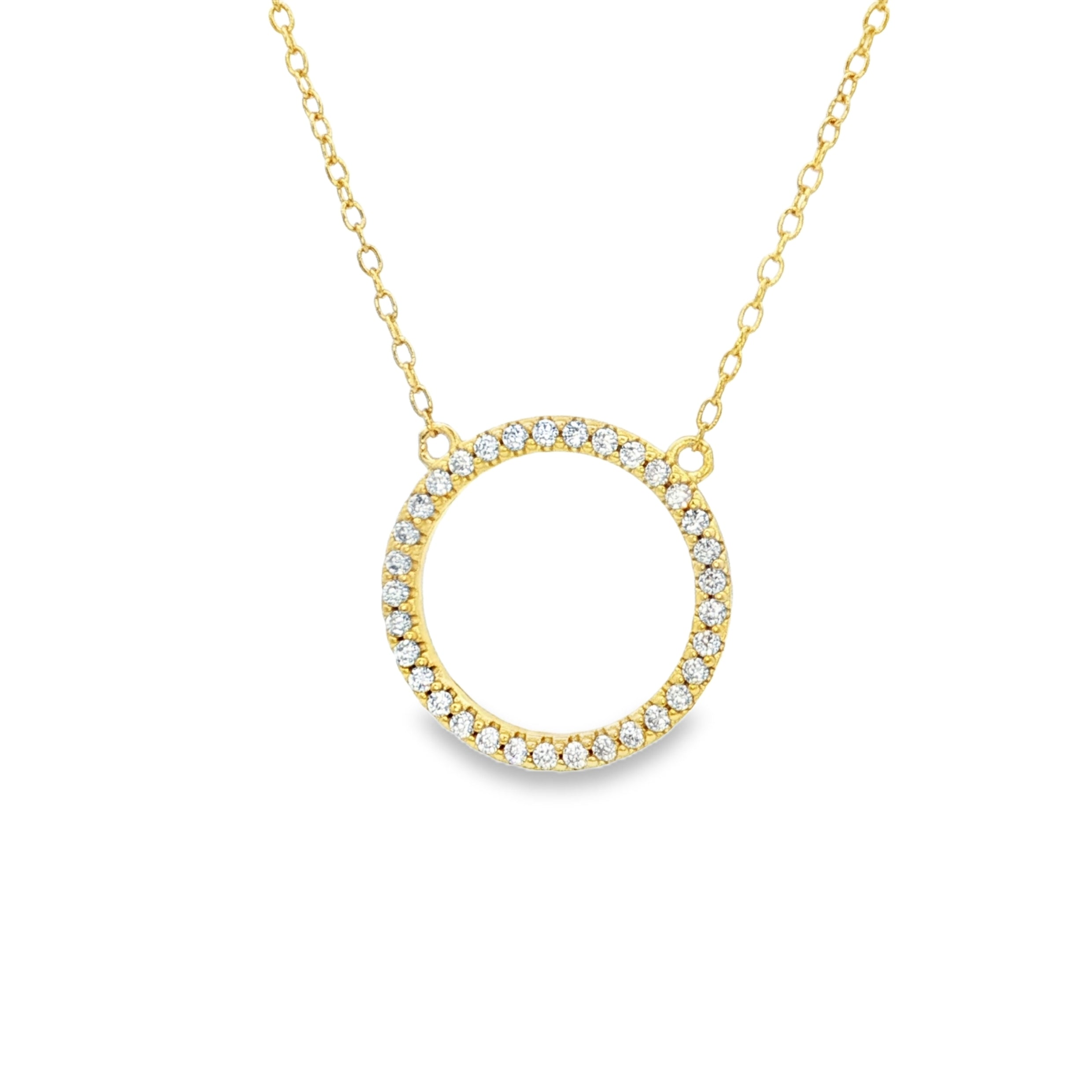 Eternity Necklace in Gold - A Stunning Staple for Any Wardrobe