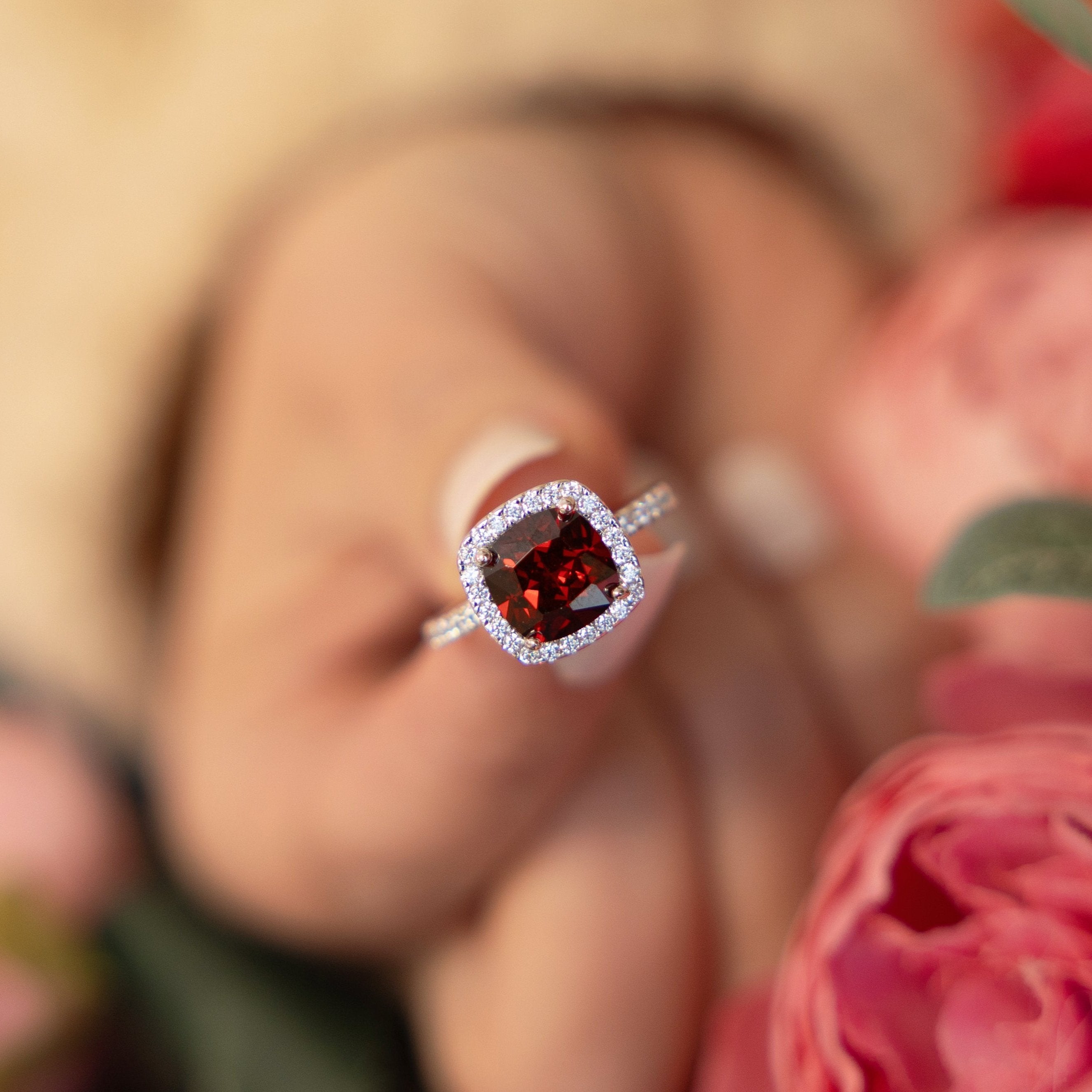 Noelle Statement Ring - Perfect for Holiday Celebrations