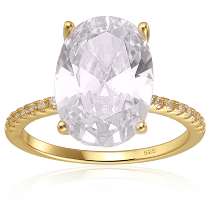Dolly Engagement Ring in Gold A Starlette Best-Selling Ring!