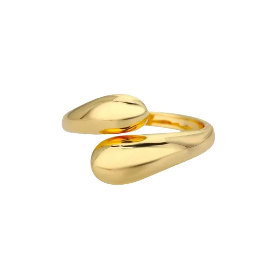Made of Sterling Silver and plated in 18K gold
Lead & Nickle free
Available in sizes 6, 8, and 10 and is adjustable up and down a size