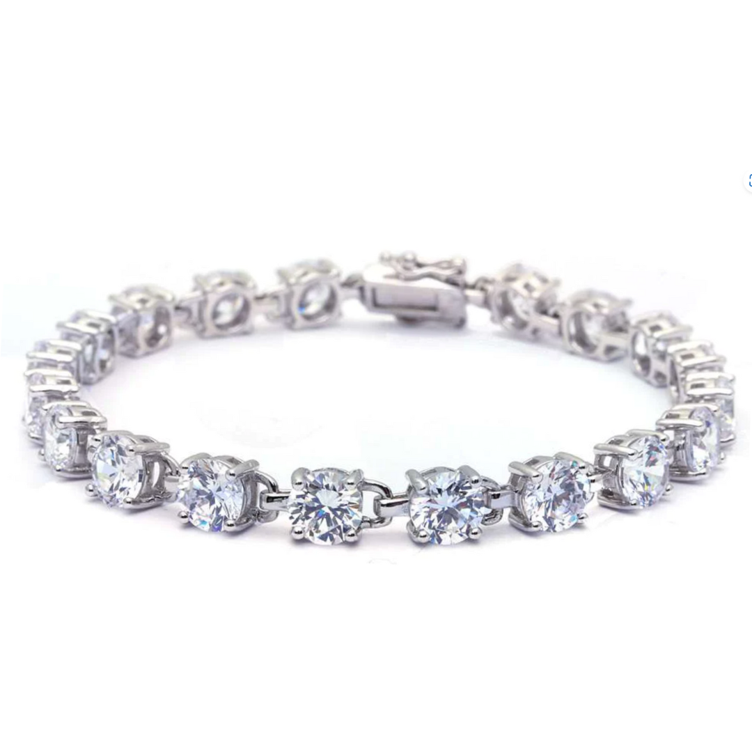 Brilliant Round Tennis Bracelet - Bring a Little Sparkle Everywhere You Go