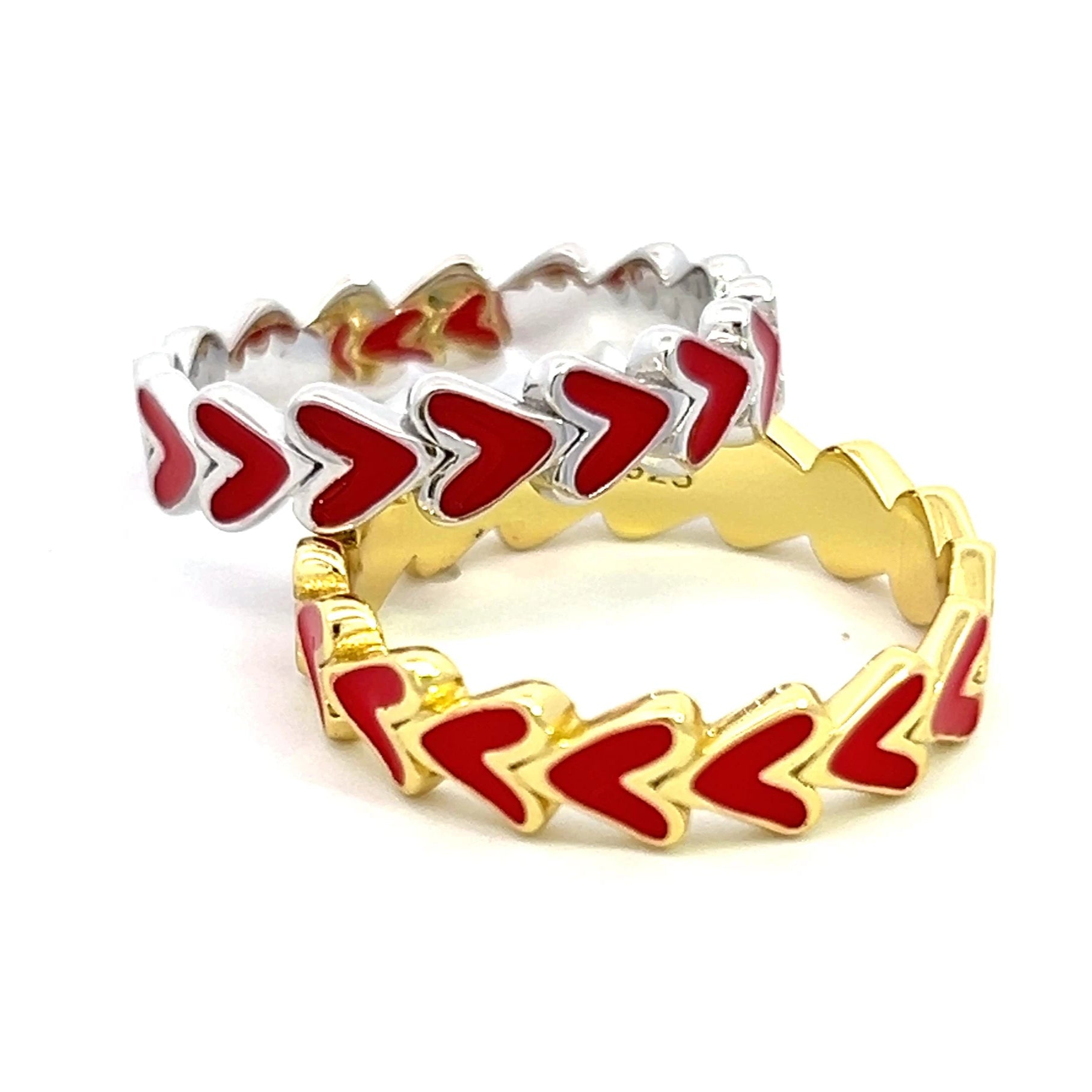 Eternity Heart Ring in Silver - Perfect for Any Day Filled with Love