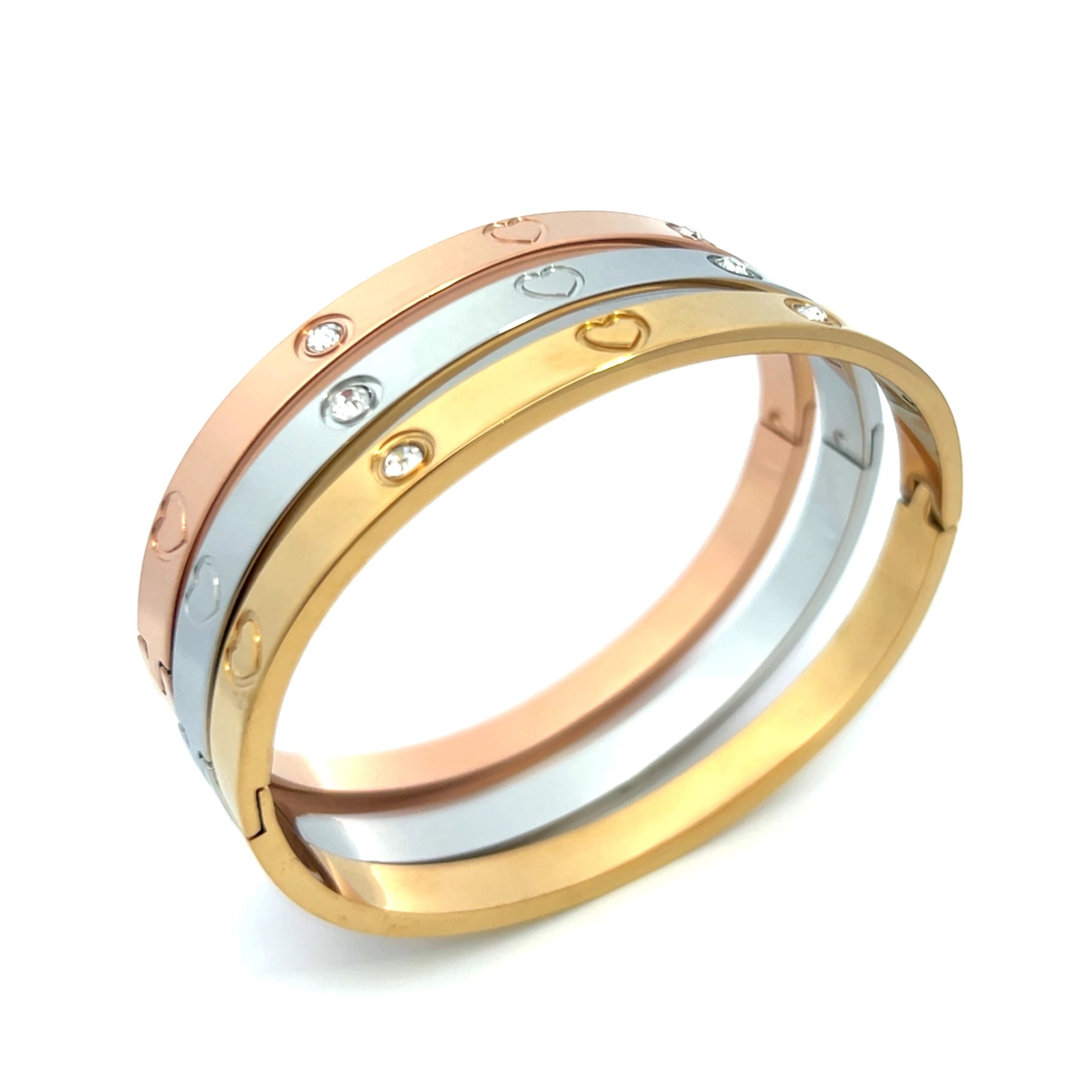 Stacked Cuff Bracelet Trio - These Versatile Bracelets Dress Up & Down