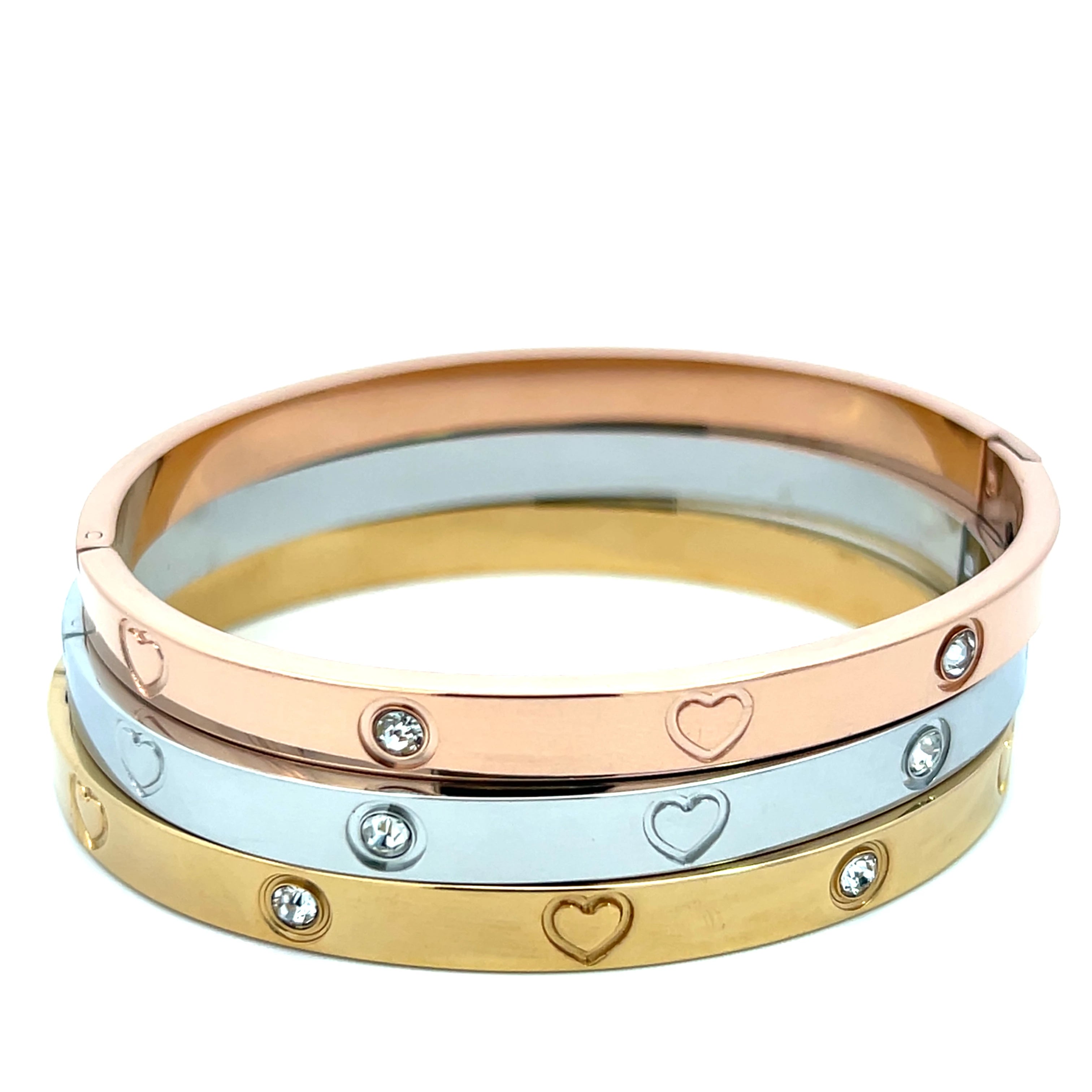 Stacked Cuff Bracelet Trio - These Versatile Bracelets Dress Up & Down