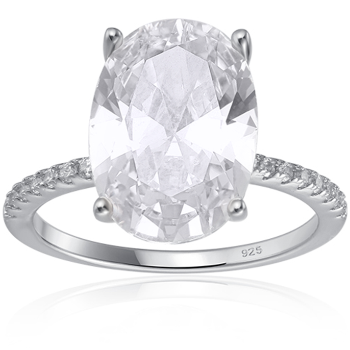 Dolly Engagement Ring in Silver - A Starlette Best Selling Ring!