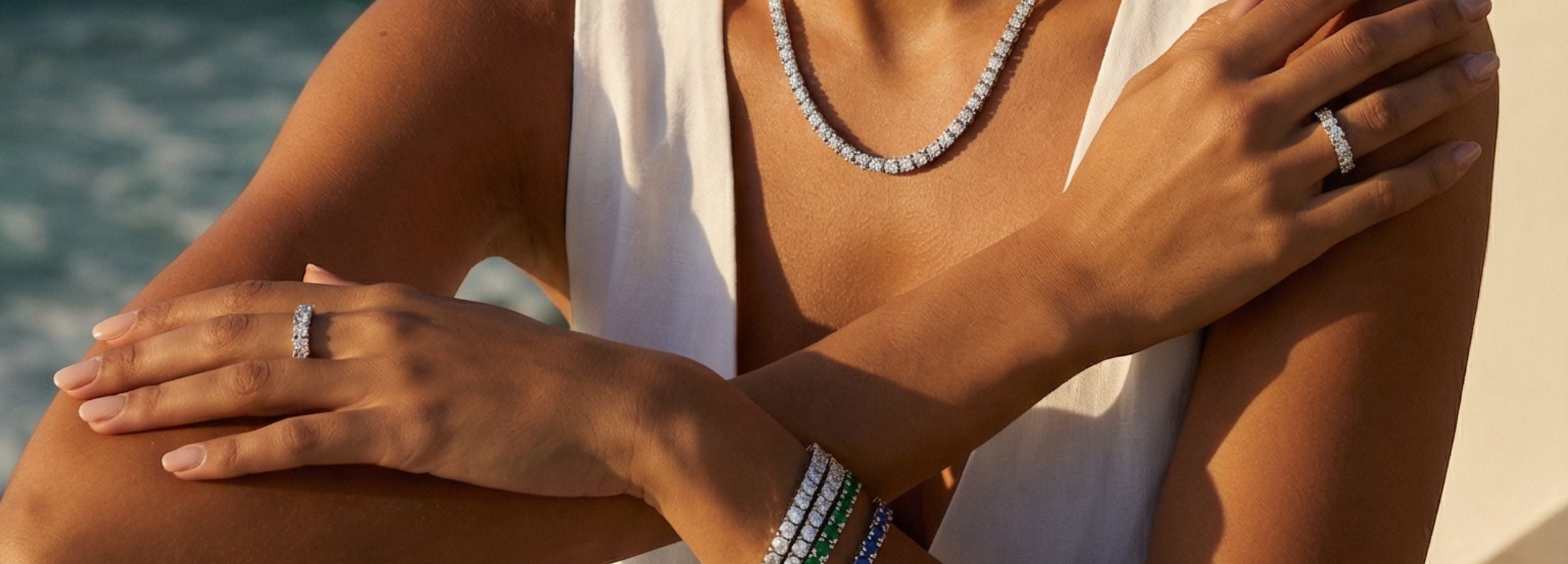 Tennis Jewelry – Bracelets, Necklaces & Rings | Starlette