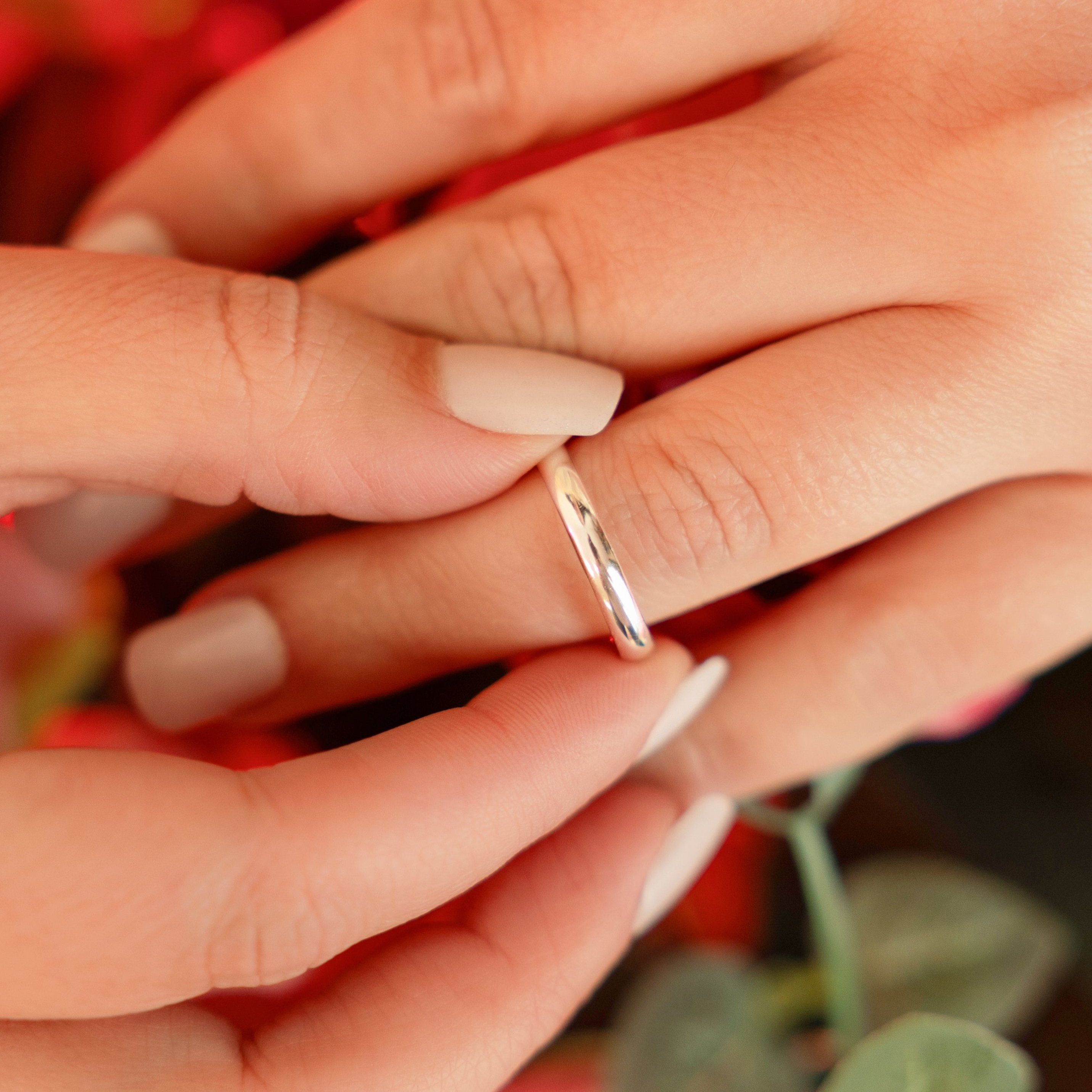 Beth Band Ring - Simply Beautiful and Stackable