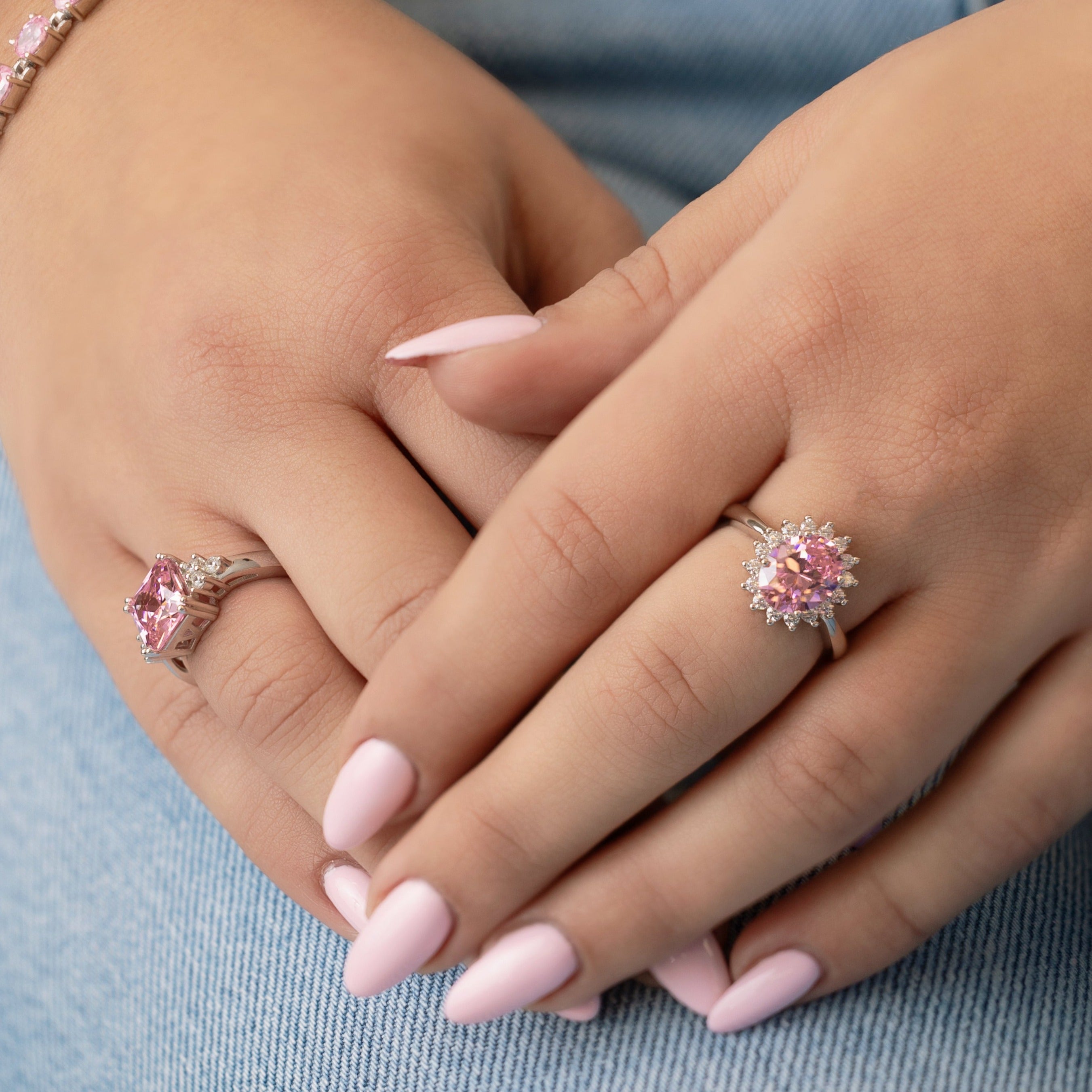 Lacey Ring in Sterling Silver - Stunning for those Upcoming Special Occasions