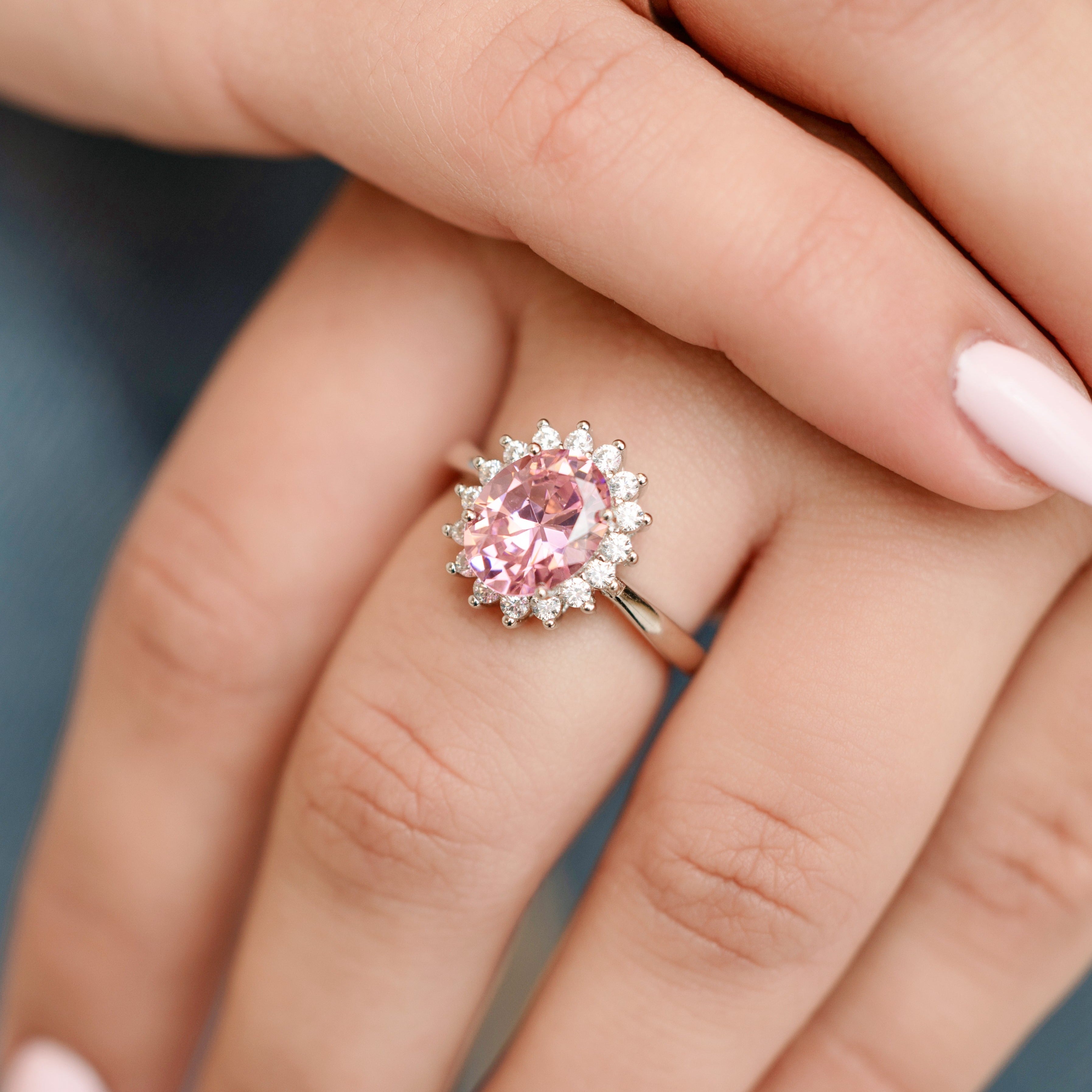 Lacey Ring in Sterling Silver - Stunning for those Upcoming Special Occasions