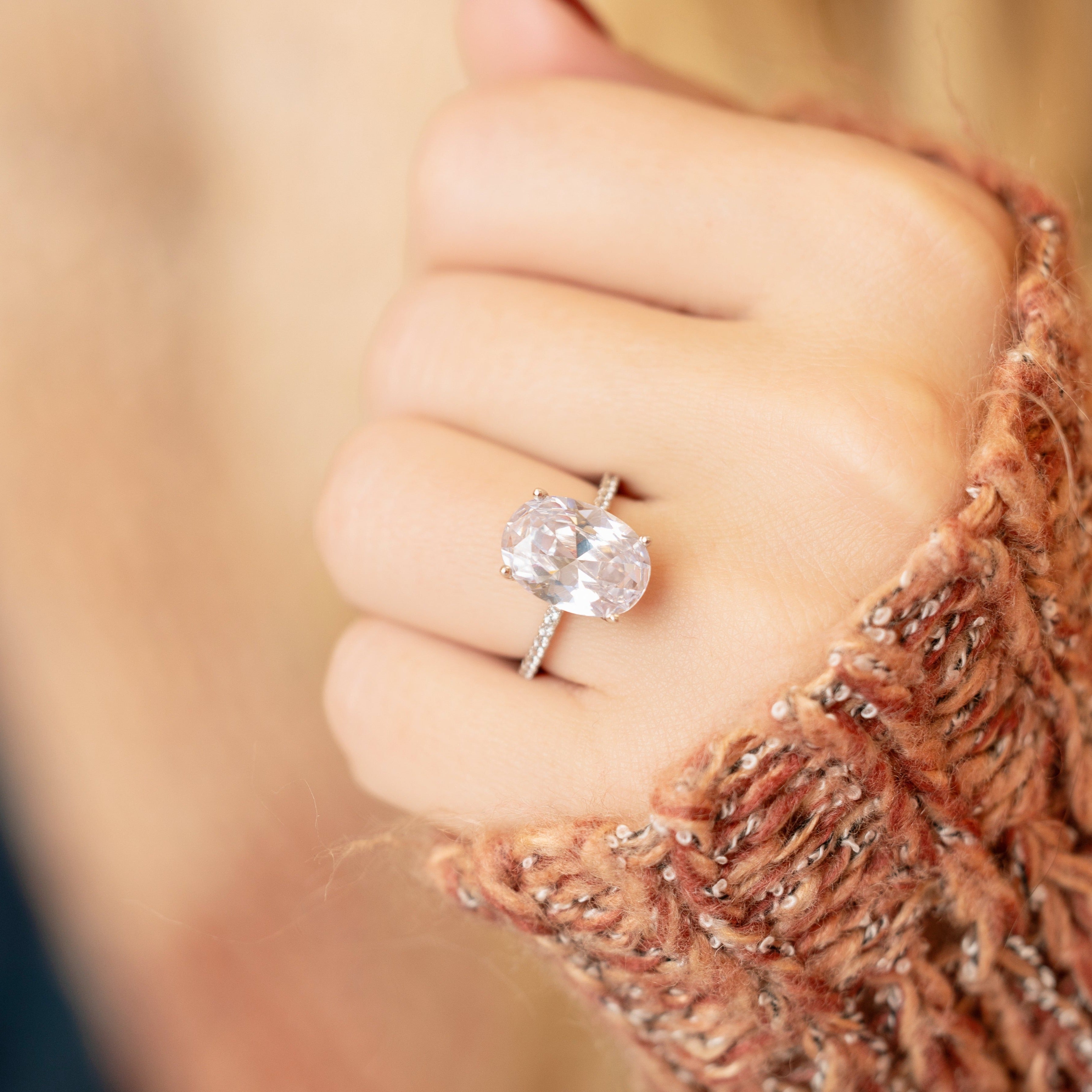 Dolly Engagement Ring in Silver - A Starlette Best Selling Ring!