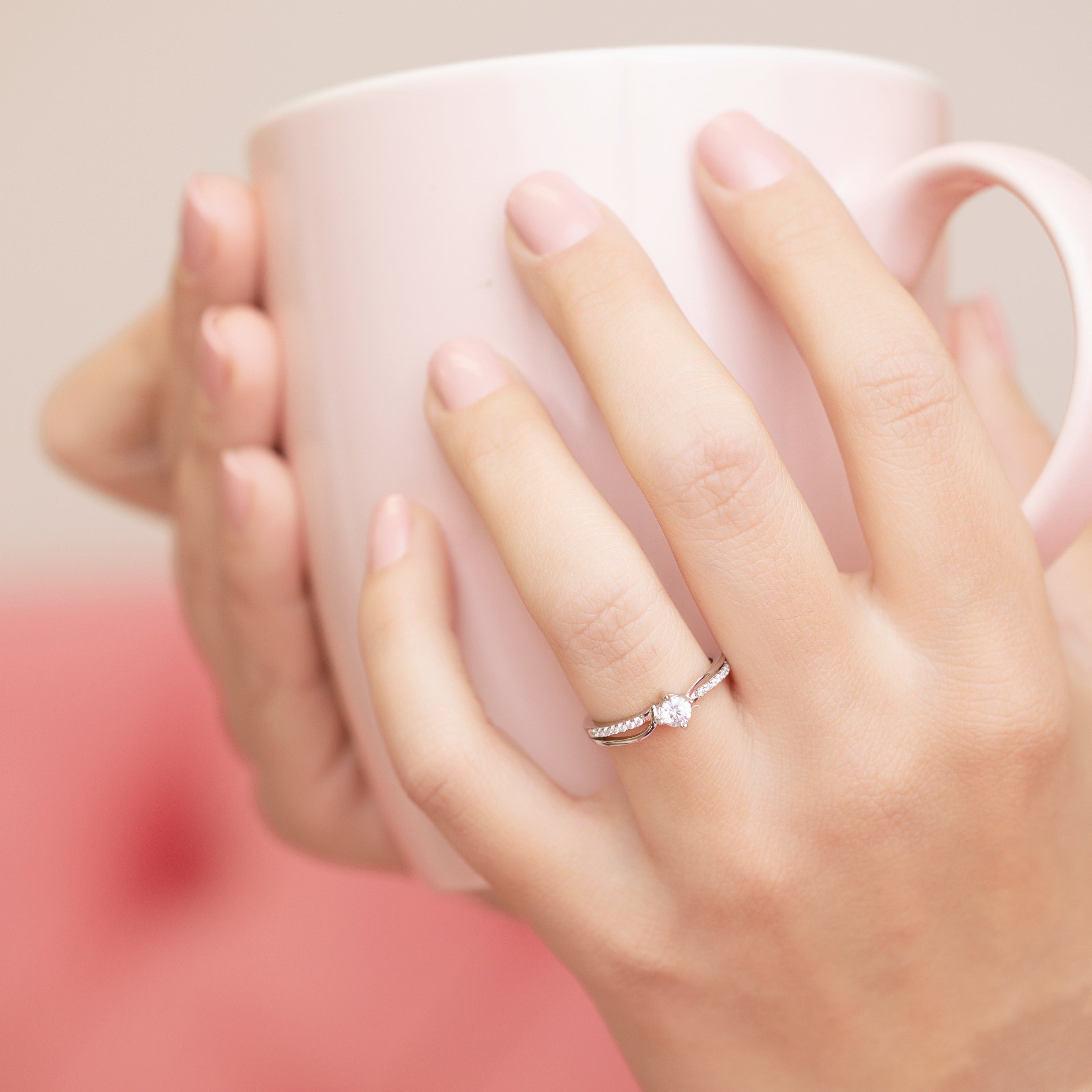 Piper Ring in Silver - Super Stackable or Solo