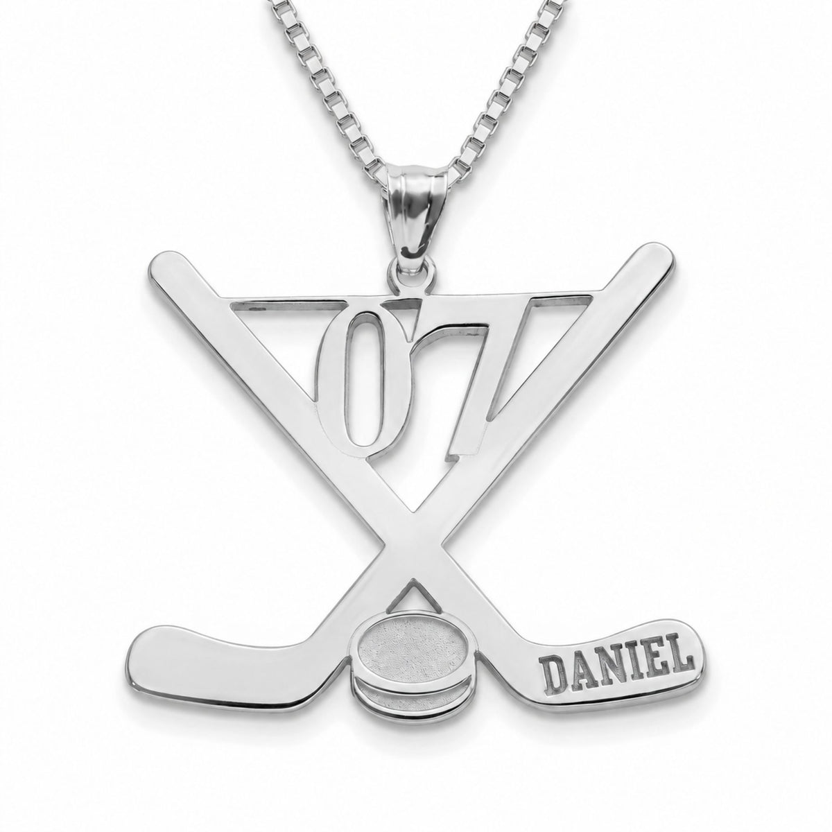 Faceoff Pendant