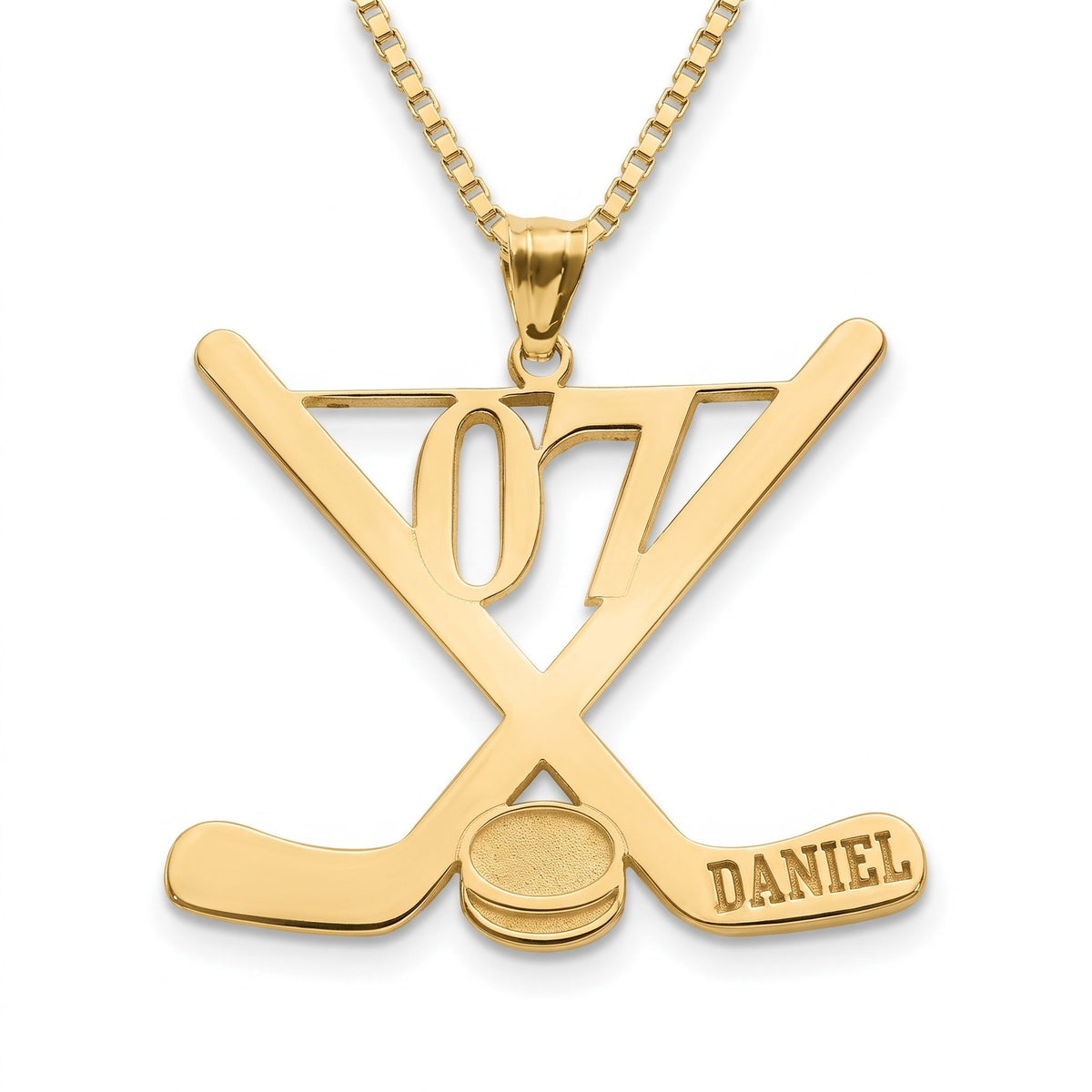 Faceoff Pendant