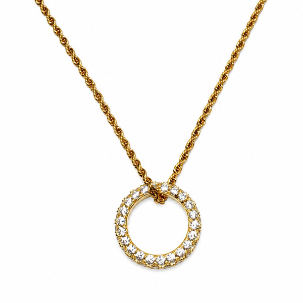 Jasmine Promise Pendant (Gold)