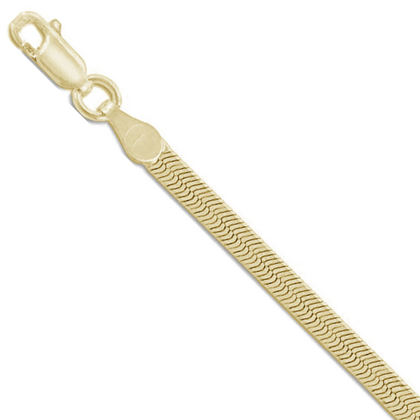 Herringbone Chain in Gold - A Touch of Class for Work or Play