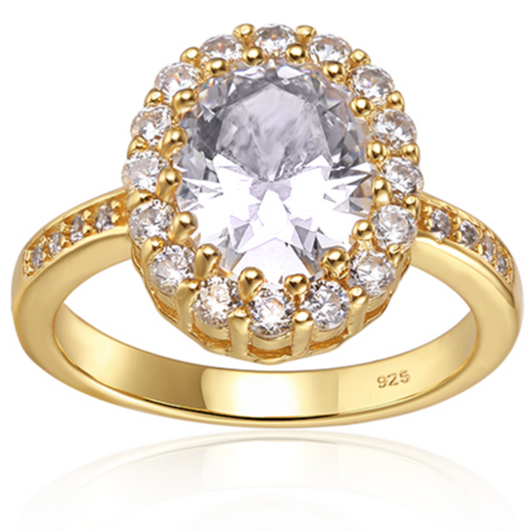Lucy Engagement Ring in Gold - Say Yes to This Ring!