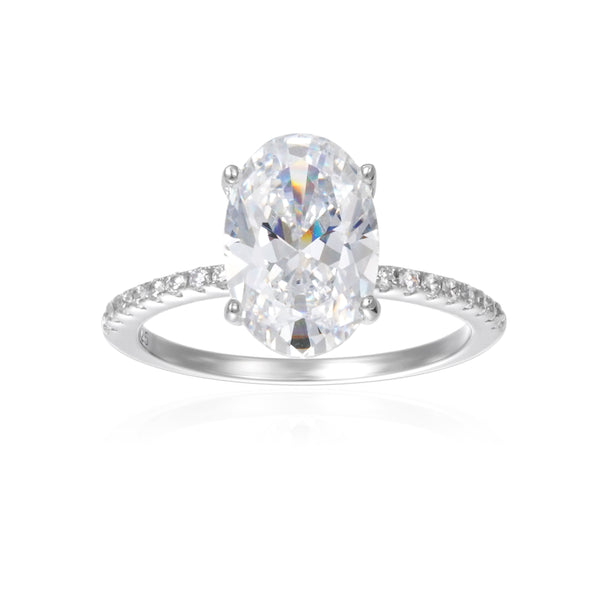 East Sider Engagement Ring in Silver