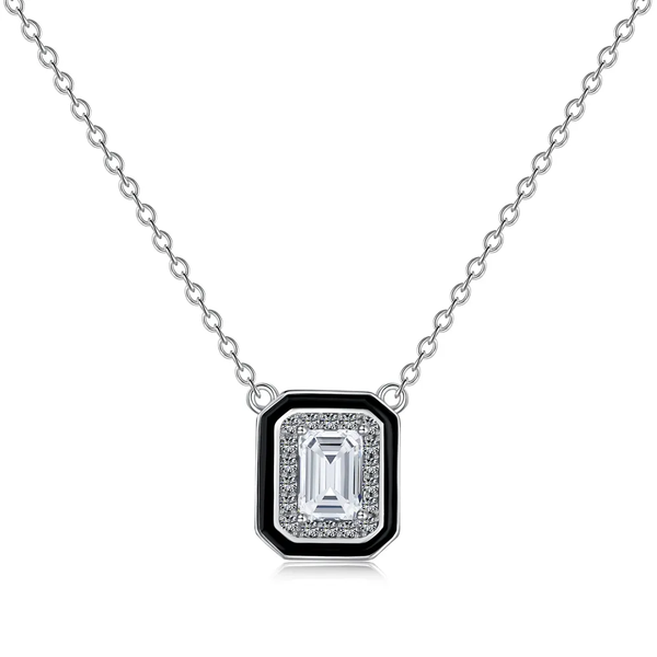 Maze Silver Chain Necklace – Statement Layered Necklace