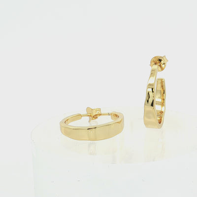 Gold Hoop Earrings | Starlette Mimas Earrings