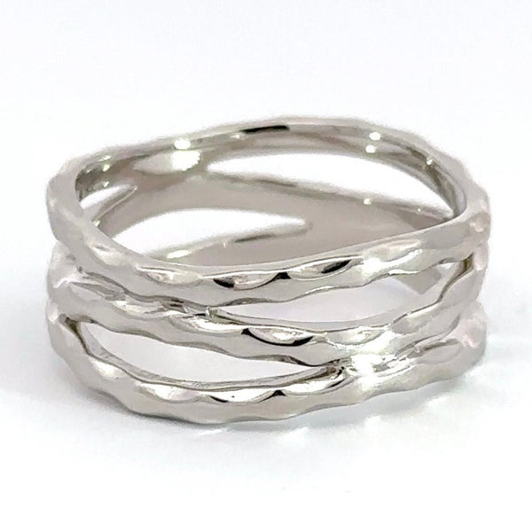 Sylvia Statement Ring in Silver - Unique Pop for Any Finger!